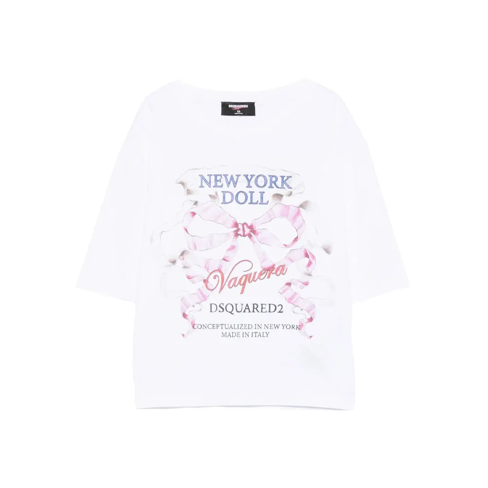 Dsquared2 White T-Shirt sold by Lord & Taylor