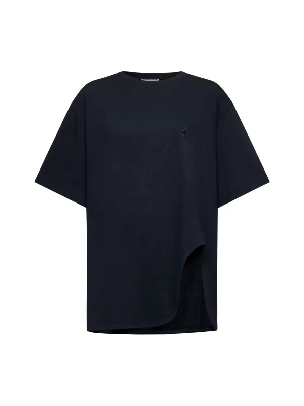 Black Jersey Oversized T-Shirt sold by Lord & Taylor