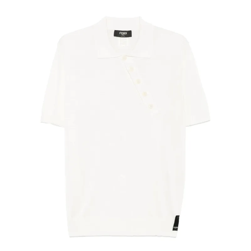 Fendi Asymmetric Button Sweater made by Fendi