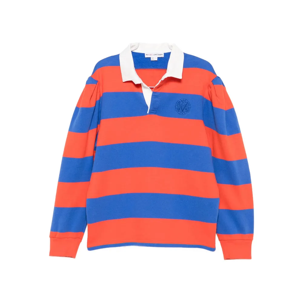 Orange/Blue Knit Sweater sold by Lord & Taylor
