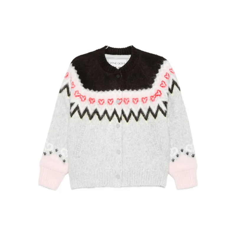 Fair Isle Heart Knit Sweater sold by Lord & Taylor