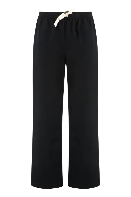 Cotton Loose-Fitting Trousers sold by Lord & Taylor