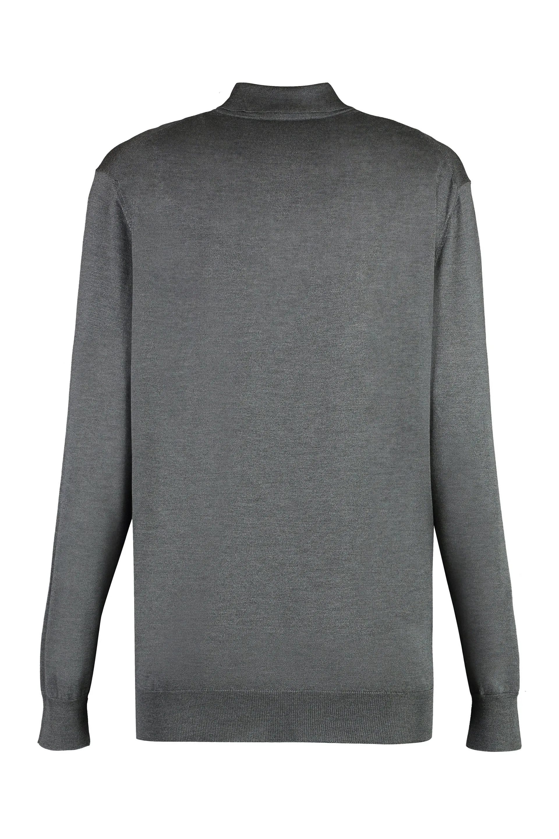 Polo Shirt Long Sleeve Grey sold by Lord & Taylor product image thumbnail 2