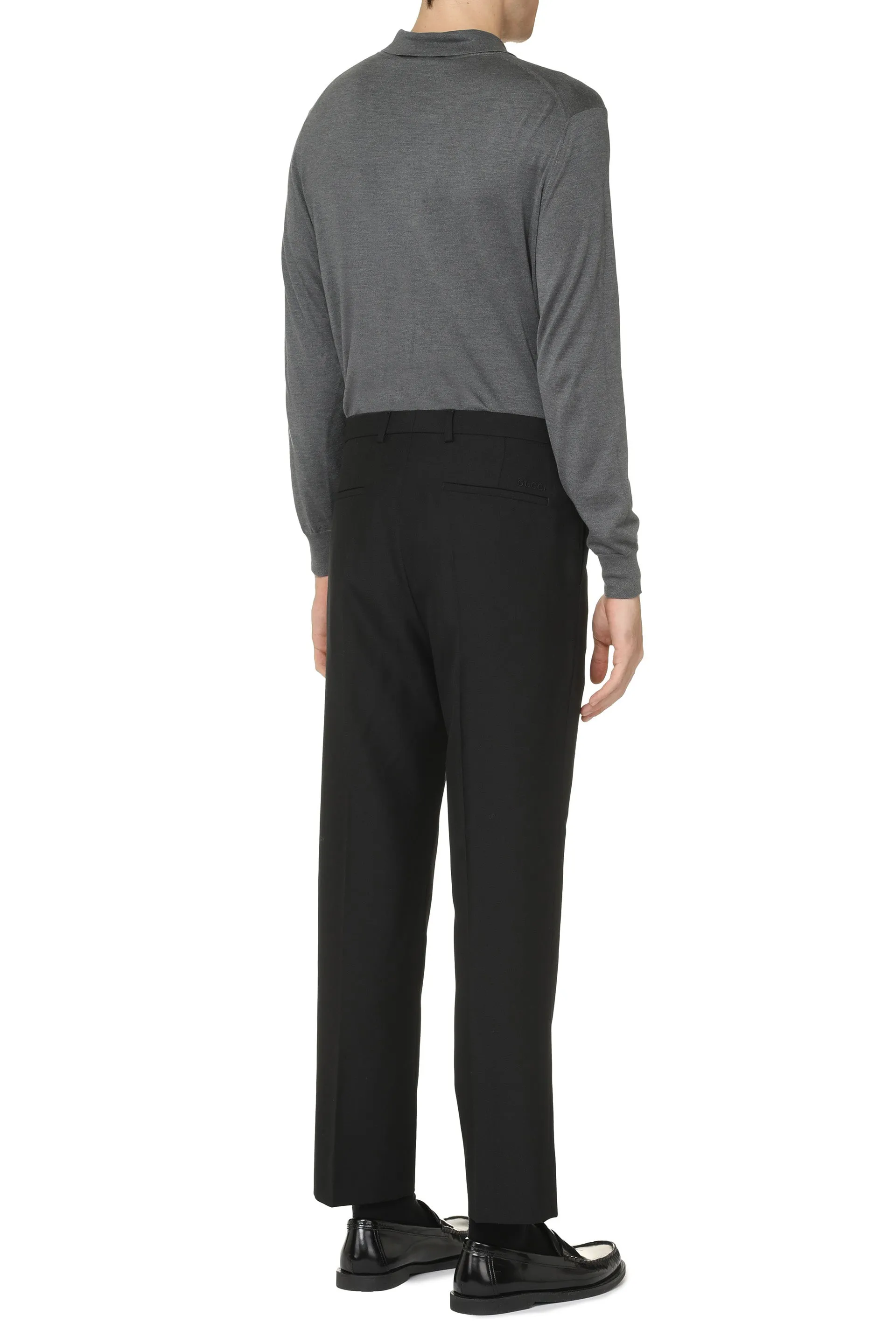 Polo Shirt Long Sleeve Grey sold by Lord & Taylor product image thumbnail 4