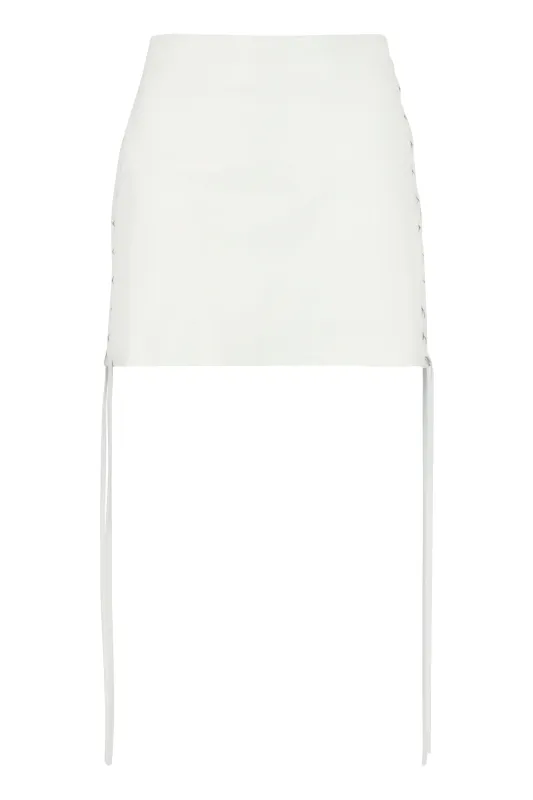 Leather Mini Skirt sold by Lord & Taylor