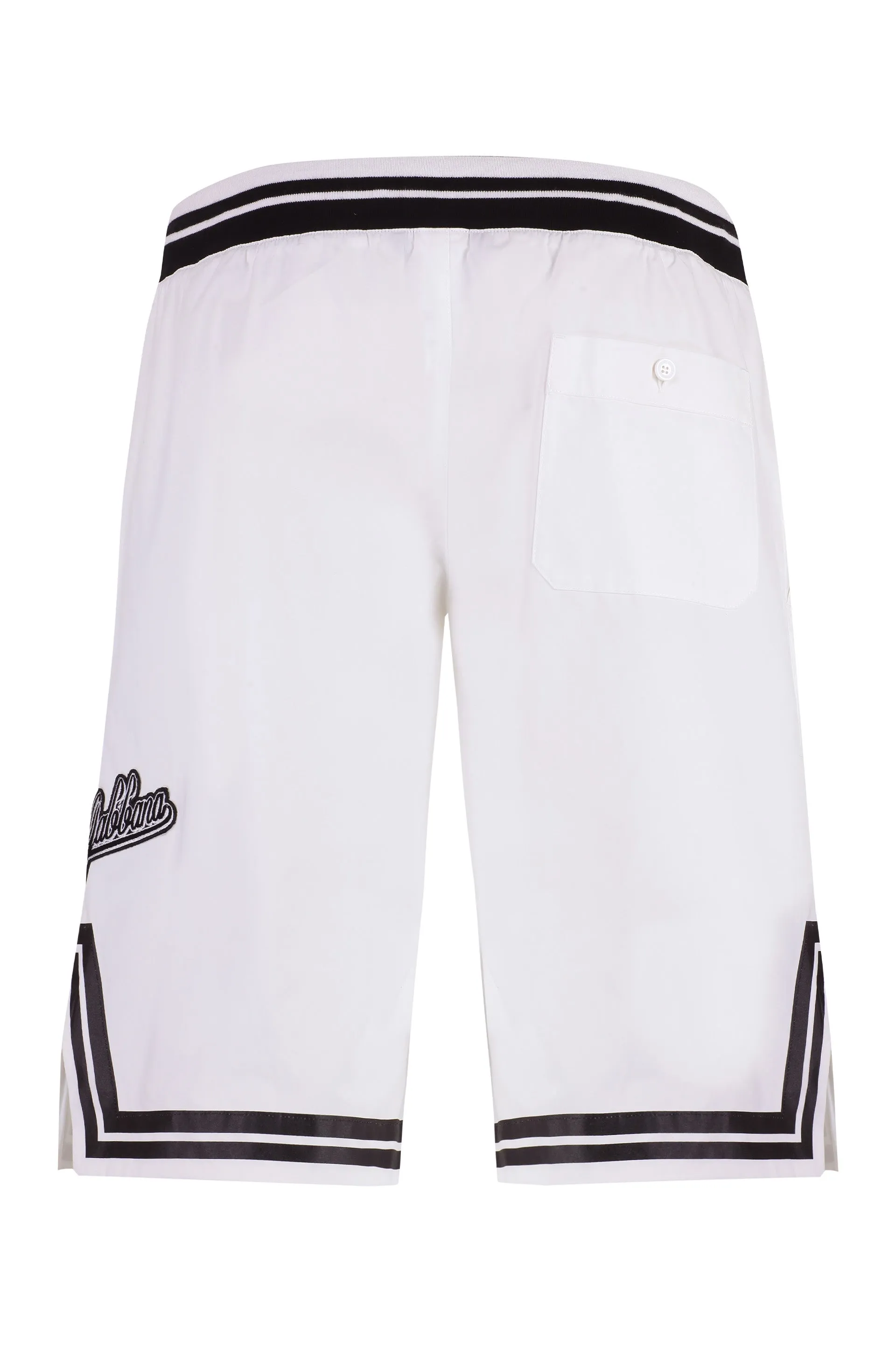 White Cotton Bermuda Shorts sold by Lord & Taylor product image thumbnail 4