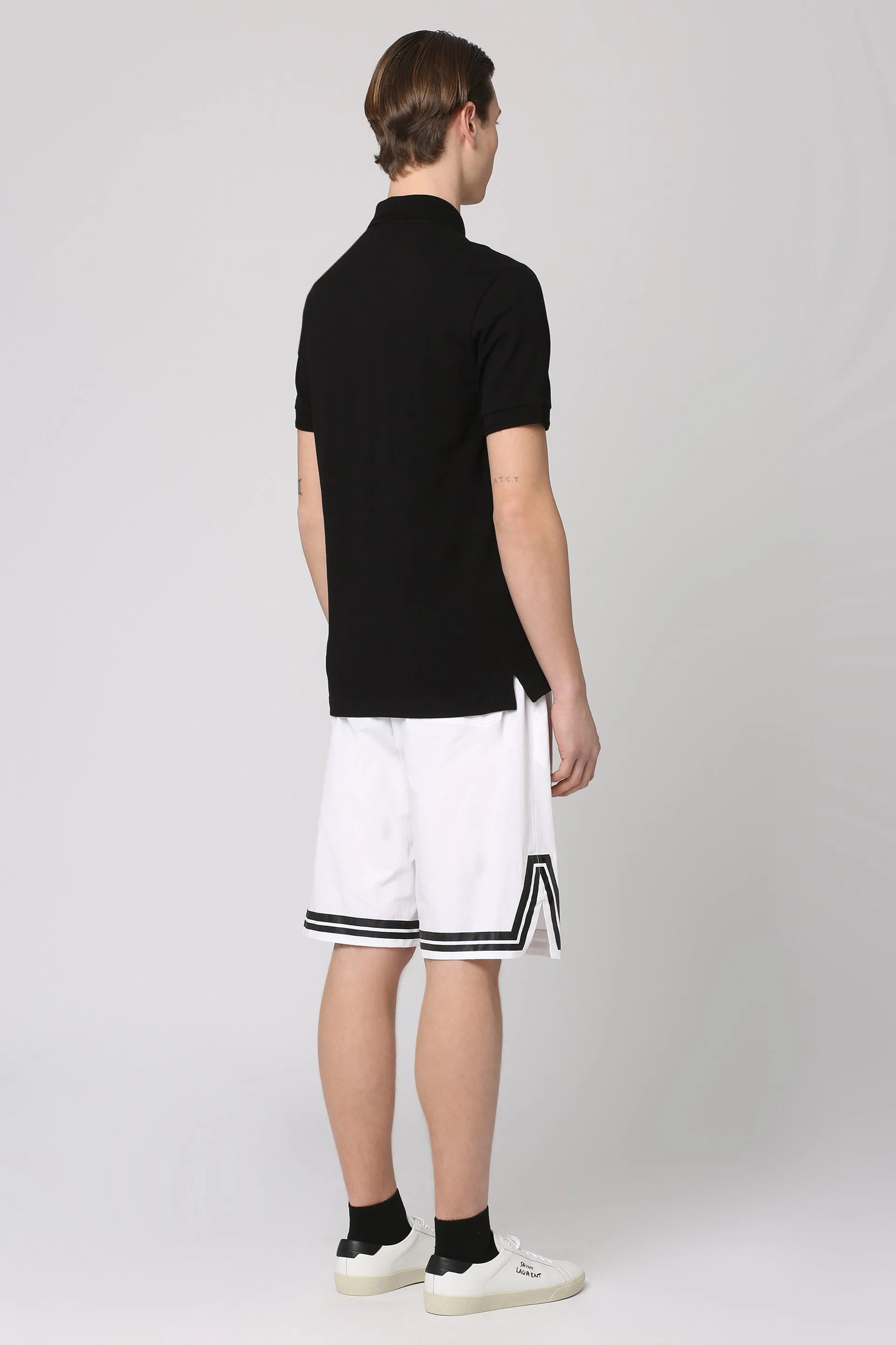 White Cotton Bermuda Shorts sold by Lord & Taylor product image thumbnail 3