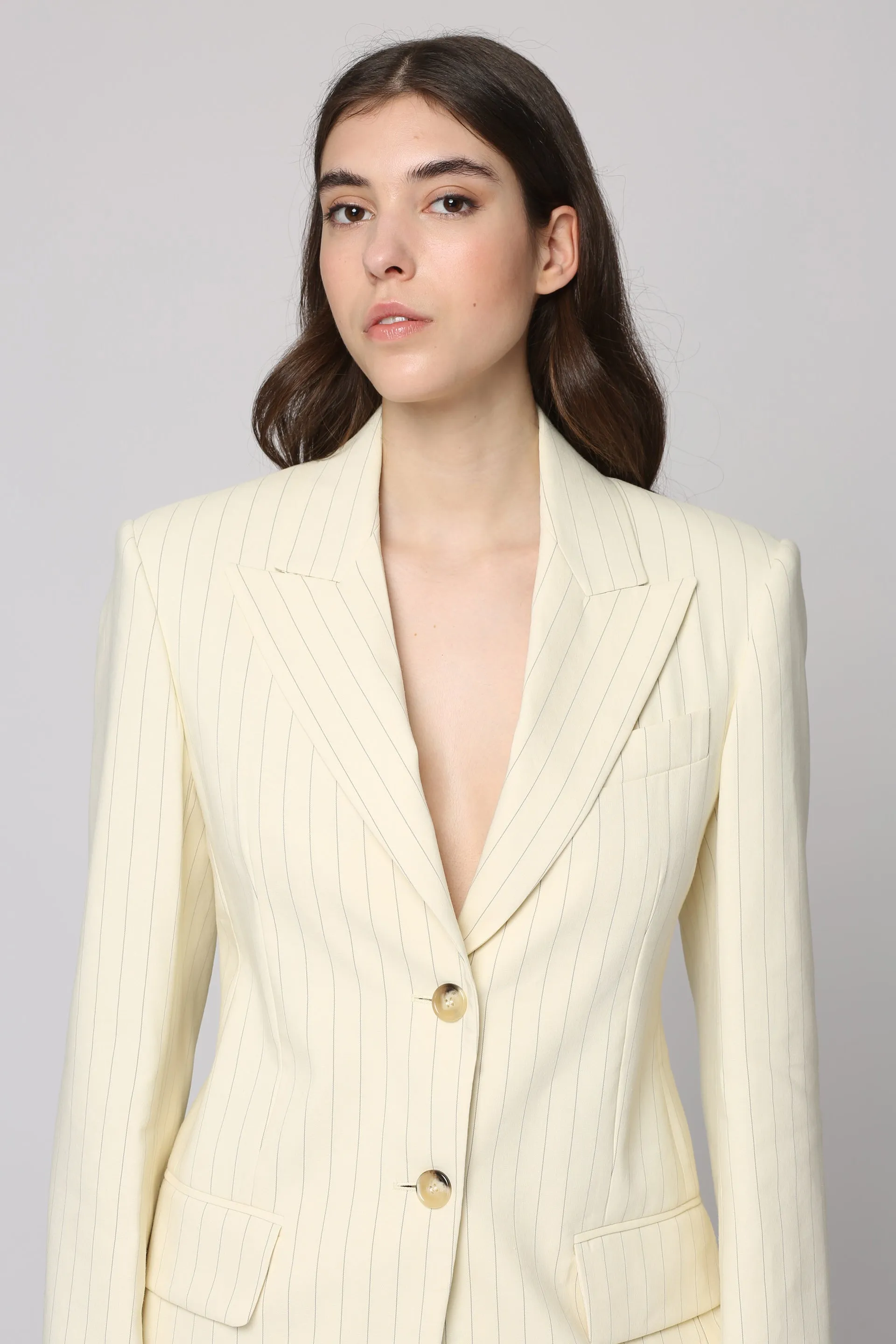 Pinstripe Single-Breasted Two-Button Jacket sold by Lord & Taylor product image thumbnail 5