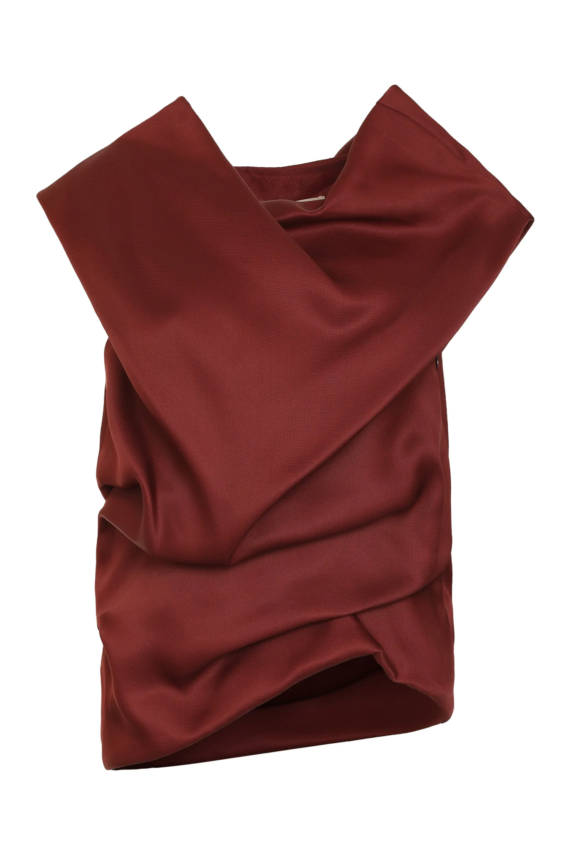 Burgundy Silk Blouse sold by Lord & Taylor