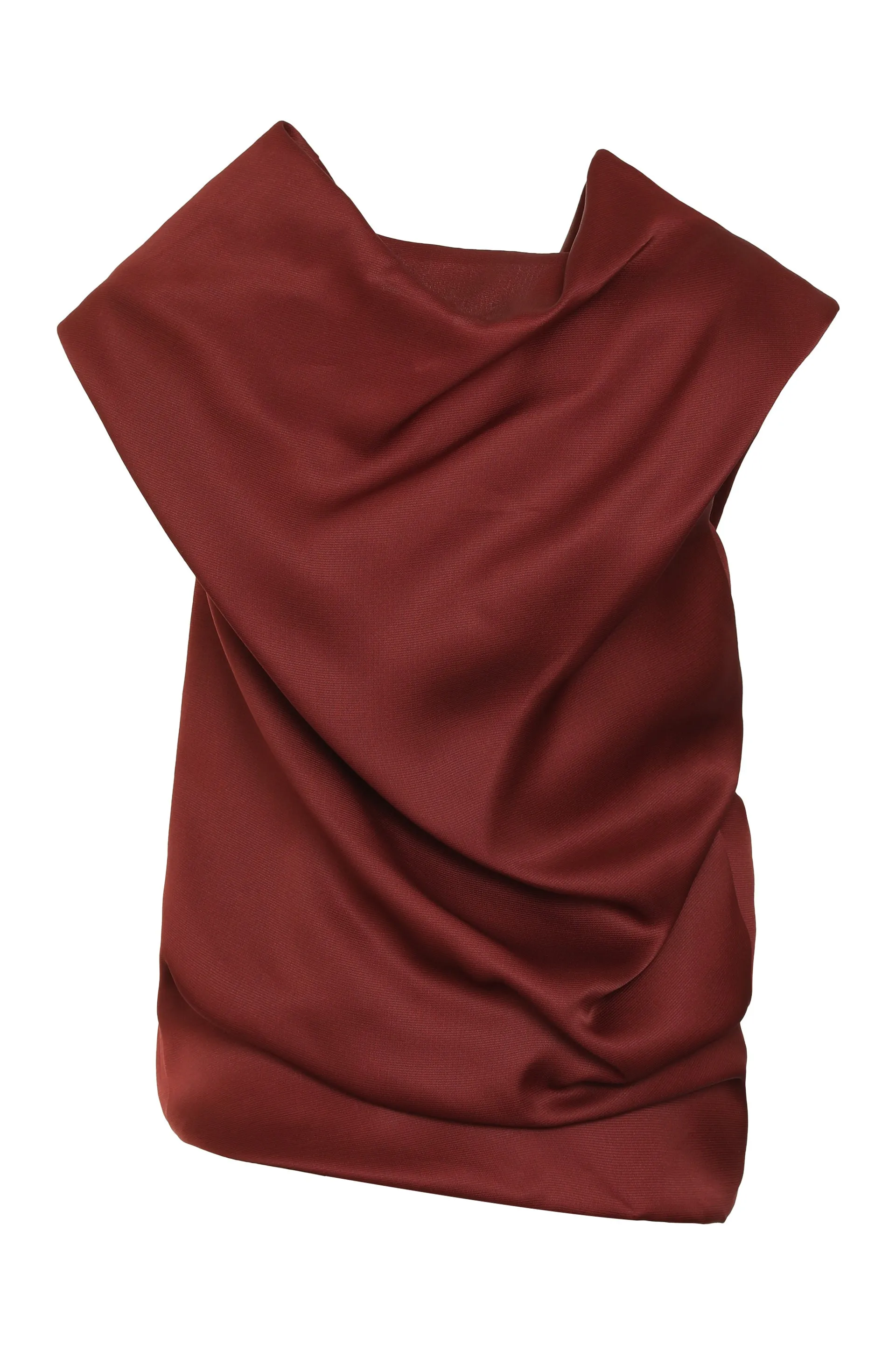 Burgundy Silk Blouse sold by Lord & Taylor product image thumbnail 2
