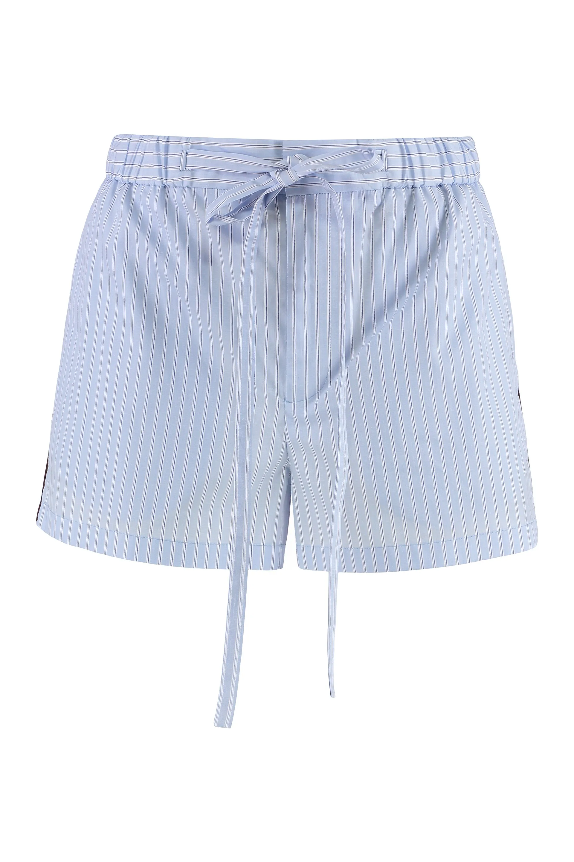 Light Blue Cotton Shorts sold by Lord & Taylor