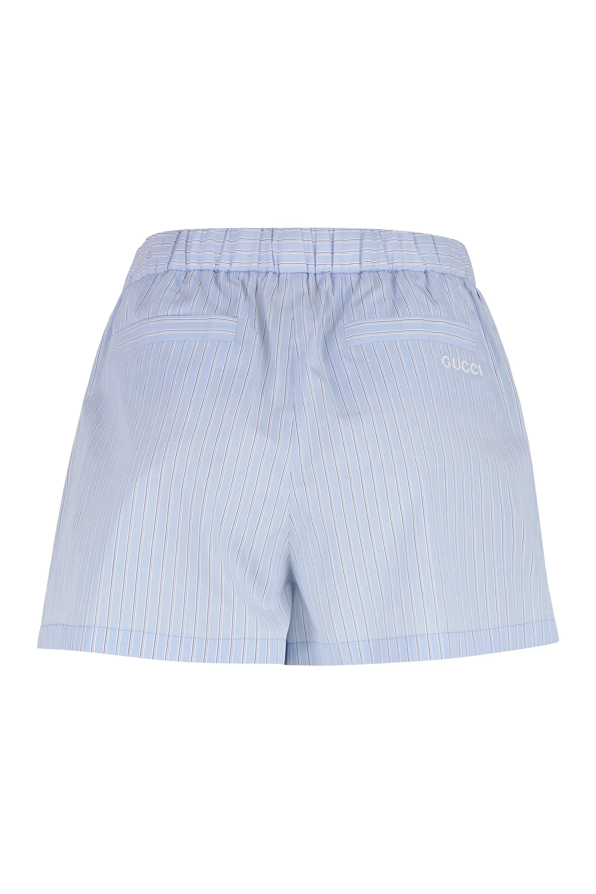Light Blue Cotton Shorts sold by Lord & Taylor product image thumbnail 2