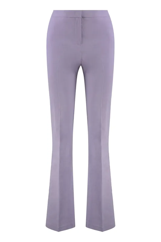 Lilac Linen Trousers sold by Lord & Taylor