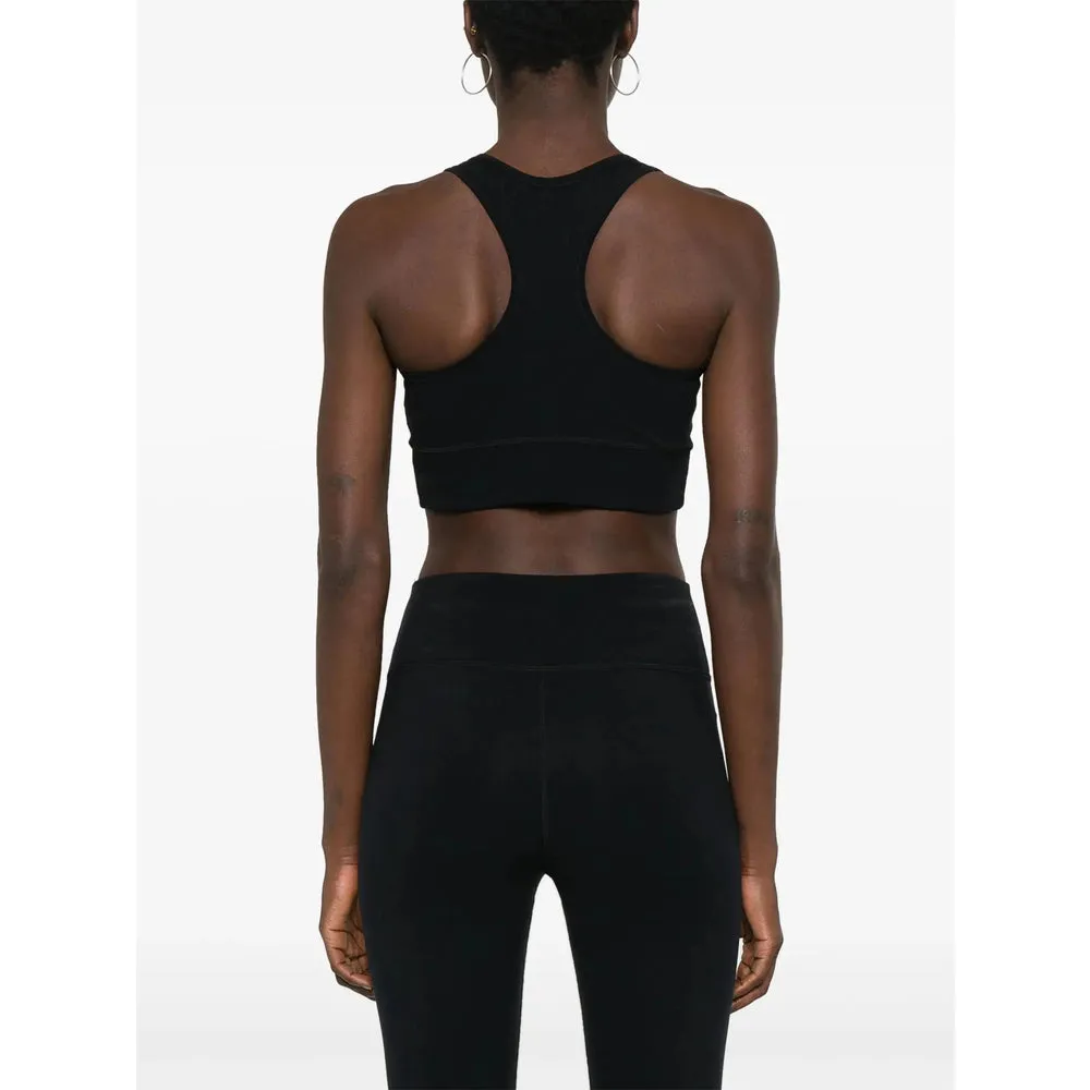 Black Technical Jersey Crop Top sold by Lord & Taylor product image thumbnail 3