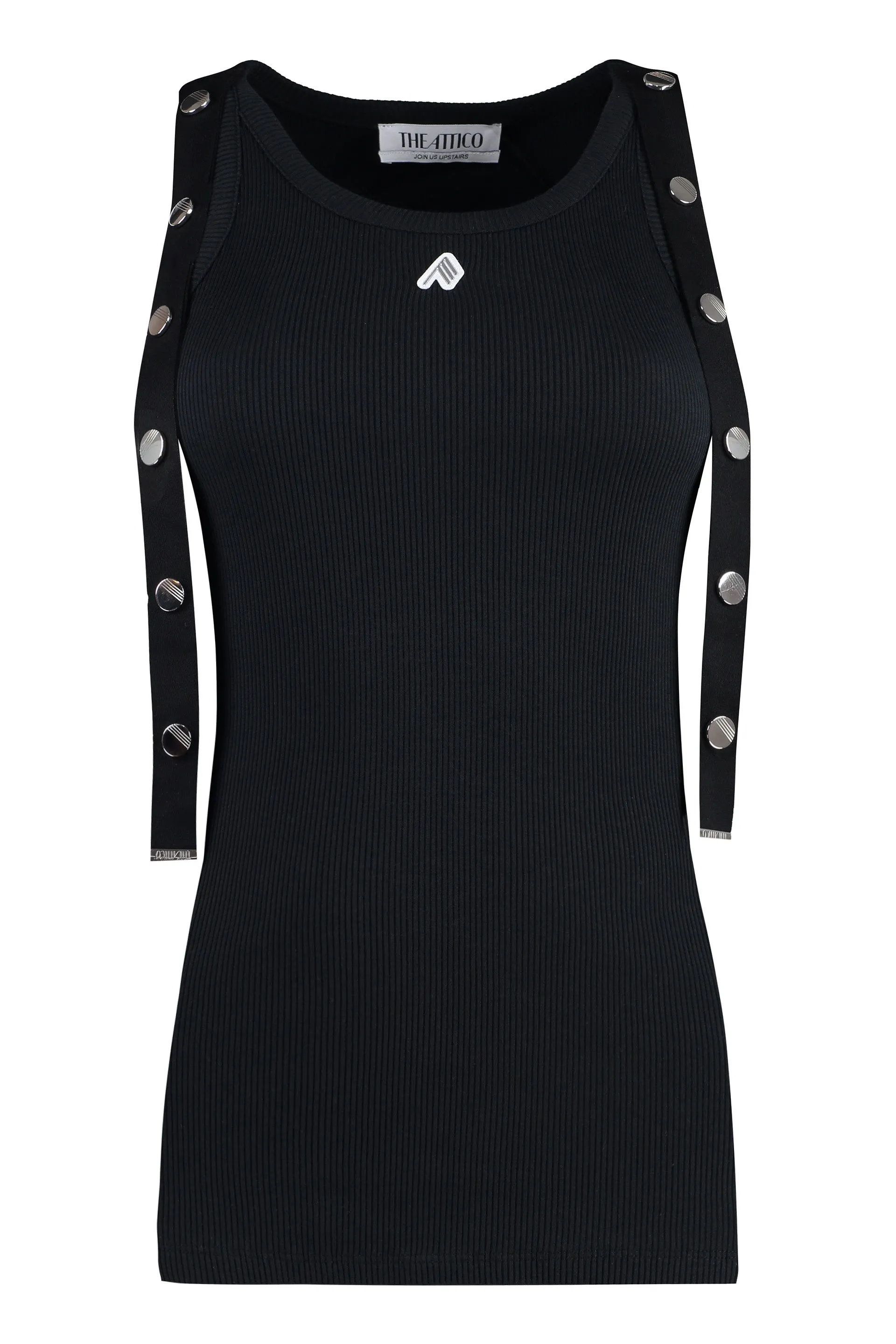 Logo Cotton Tank Top sold by Lord & Taylor