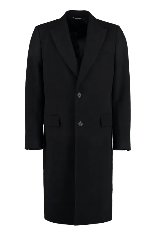 Single-Breasted Wool-Cashmere Coat sold by Lord & Taylor