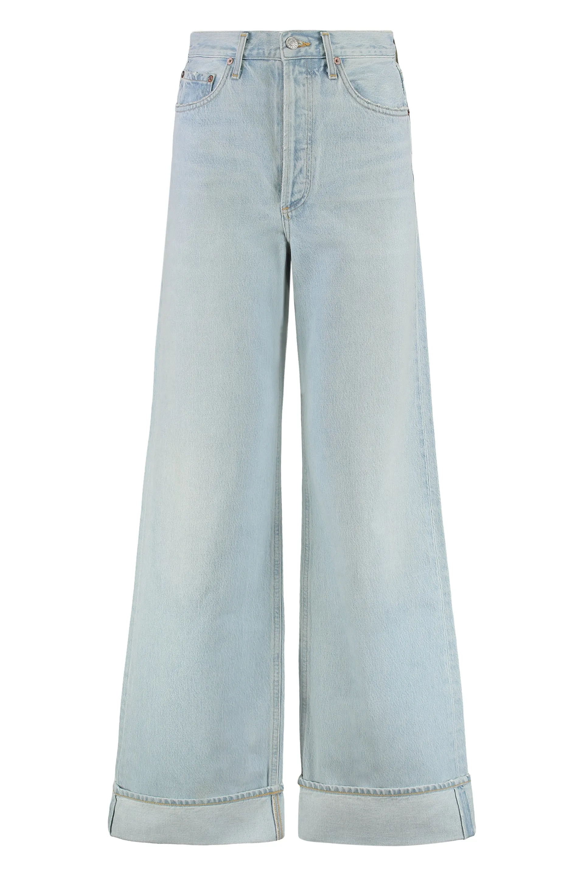 Wide-Leg Denim Jeans sold by Lord & Taylor