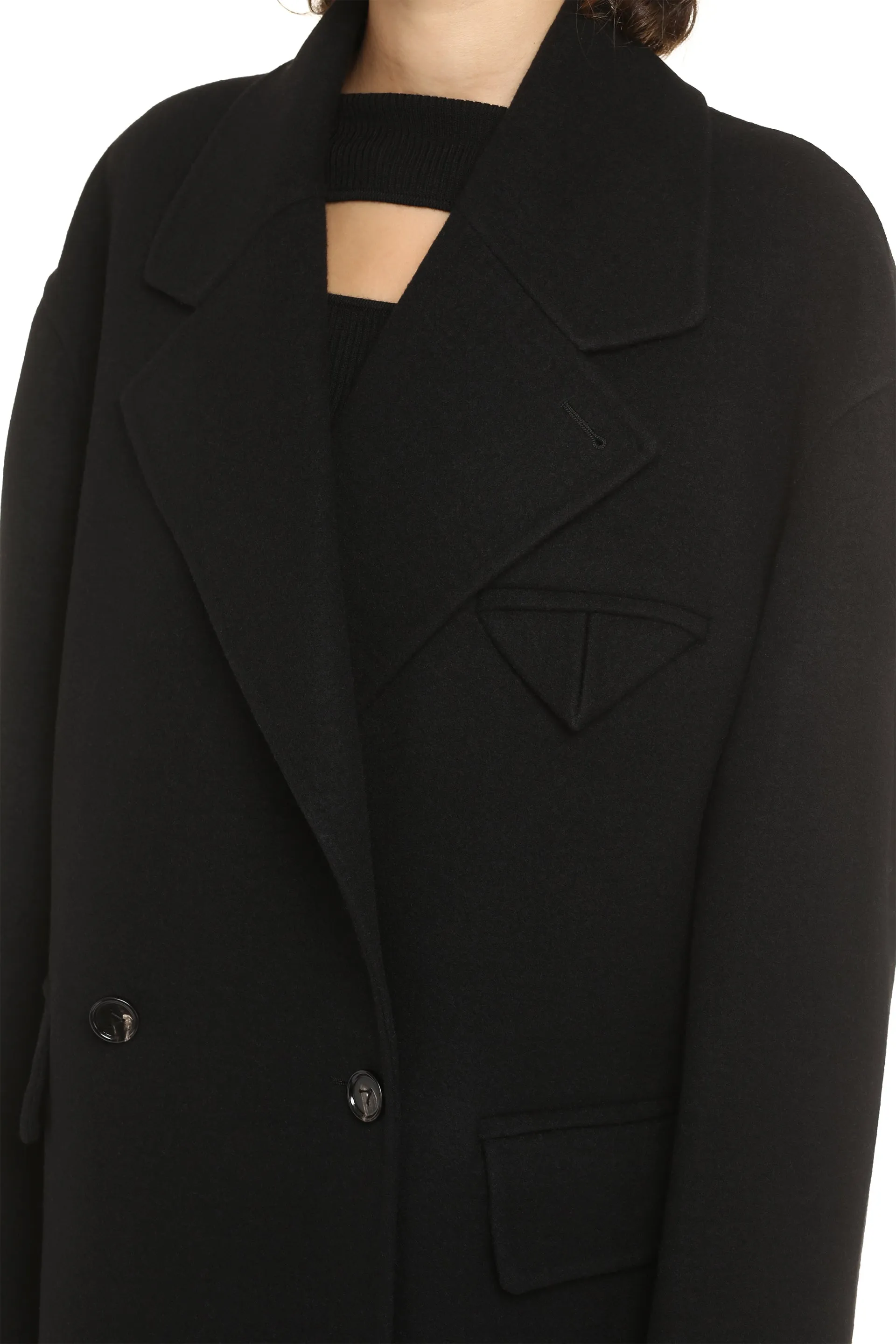 Bottega Veneta Cashmere Coat sold by Lord & Taylor product image thumbnail 5