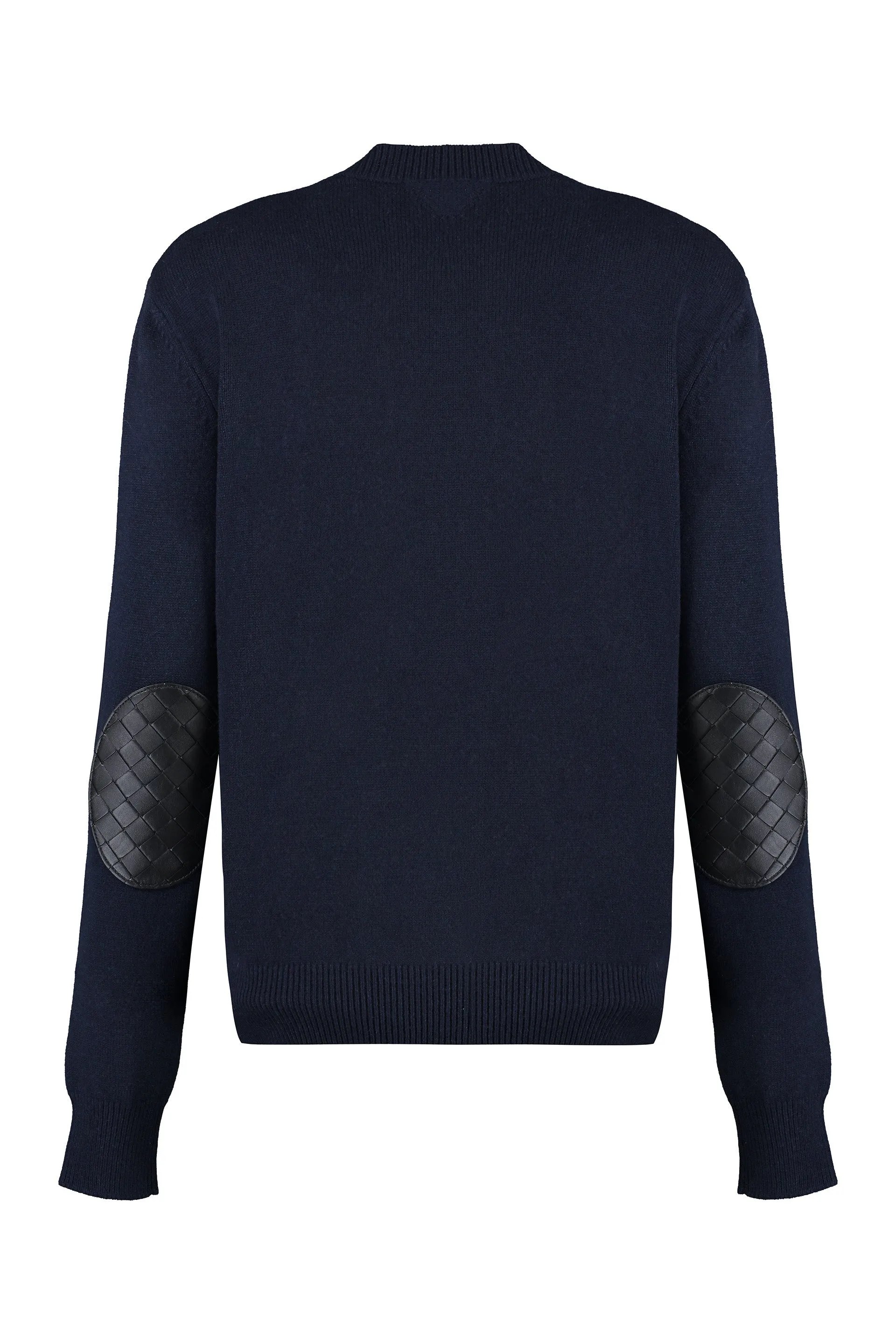 Cashmere Sweater with Leather Elbow Patches sold by Lord & Taylor product image thumbnail 2