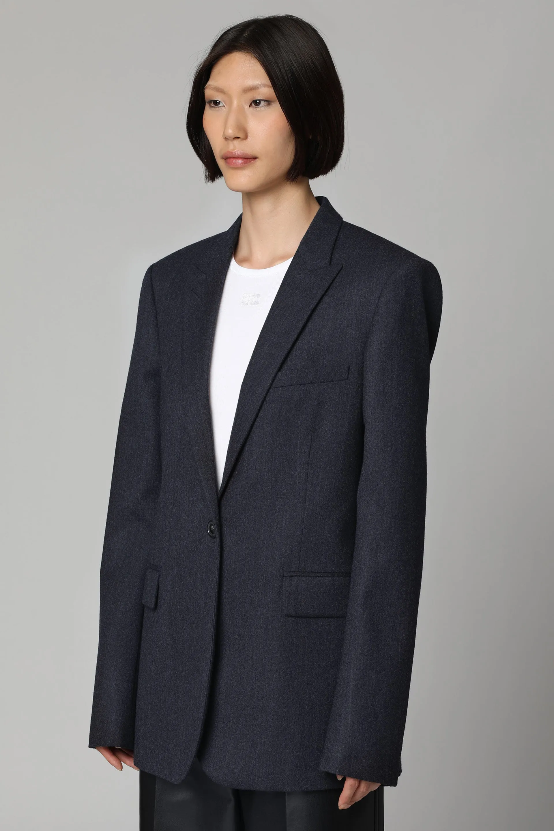 Single-Breasted Wool Blazer sold by Lord & Taylor product image thumbnail 3