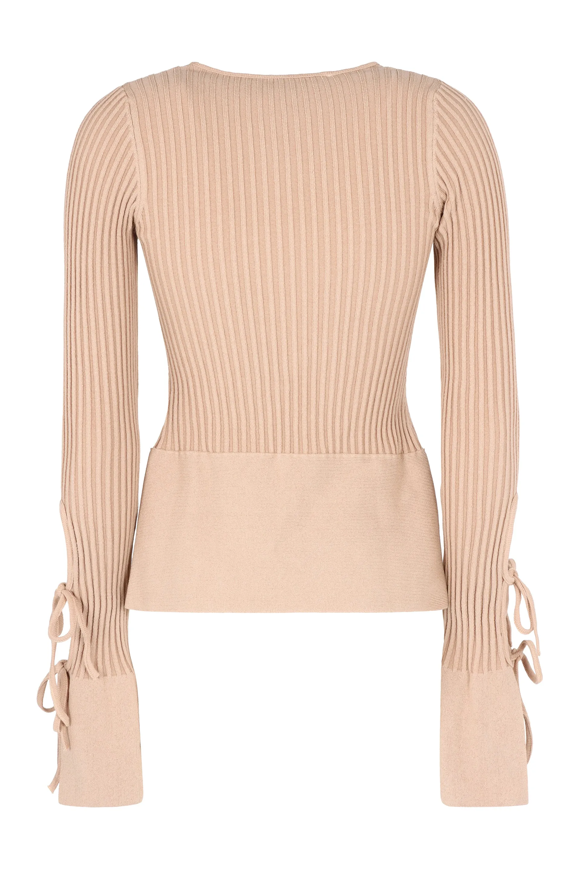 Long-Sleeve Ribbed Crop Top sold by Lord & Taylor product image thumbnail 2