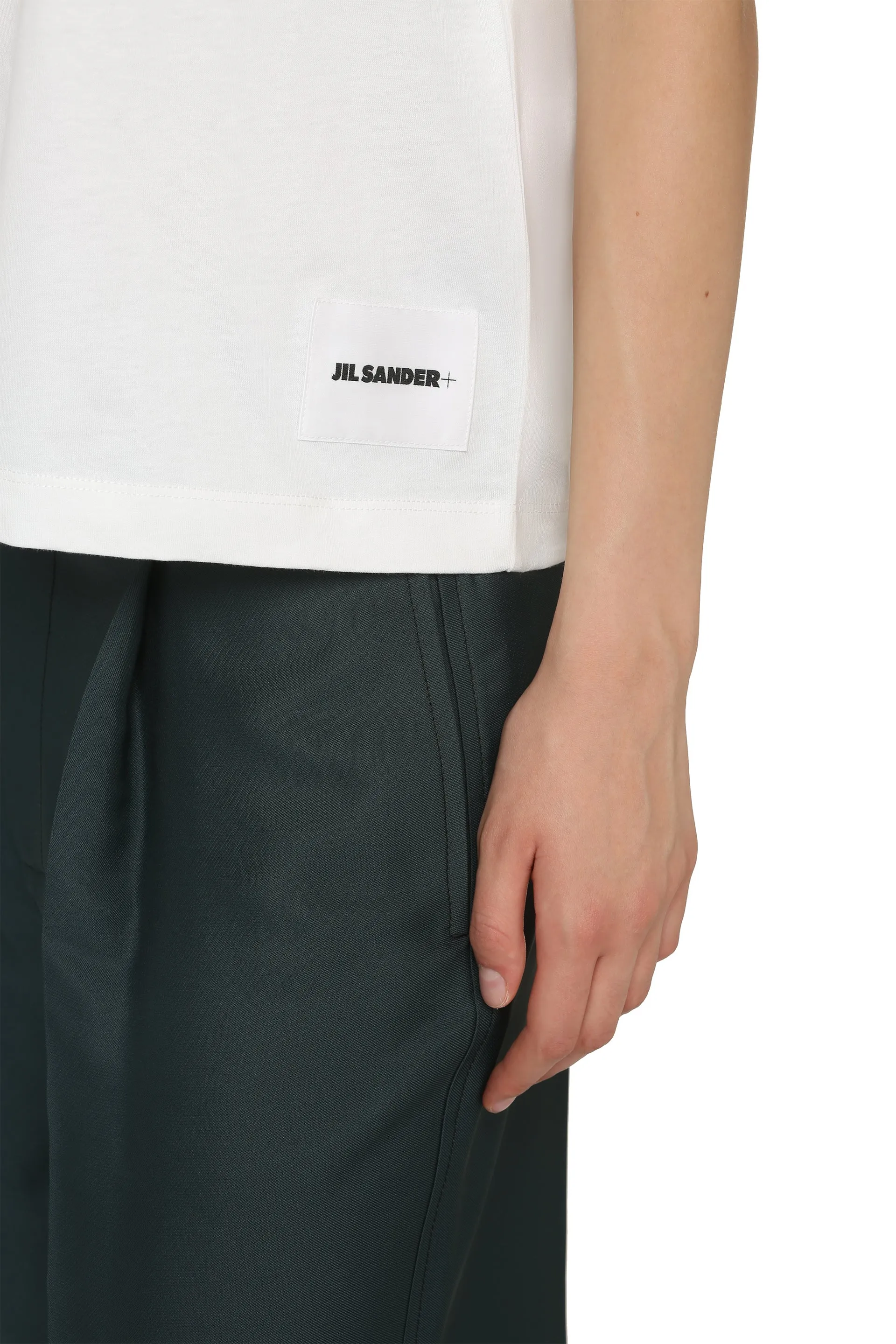 Set of Three White Cotton T-Shirts sold by Lord & Taylor product image thumbnail 2