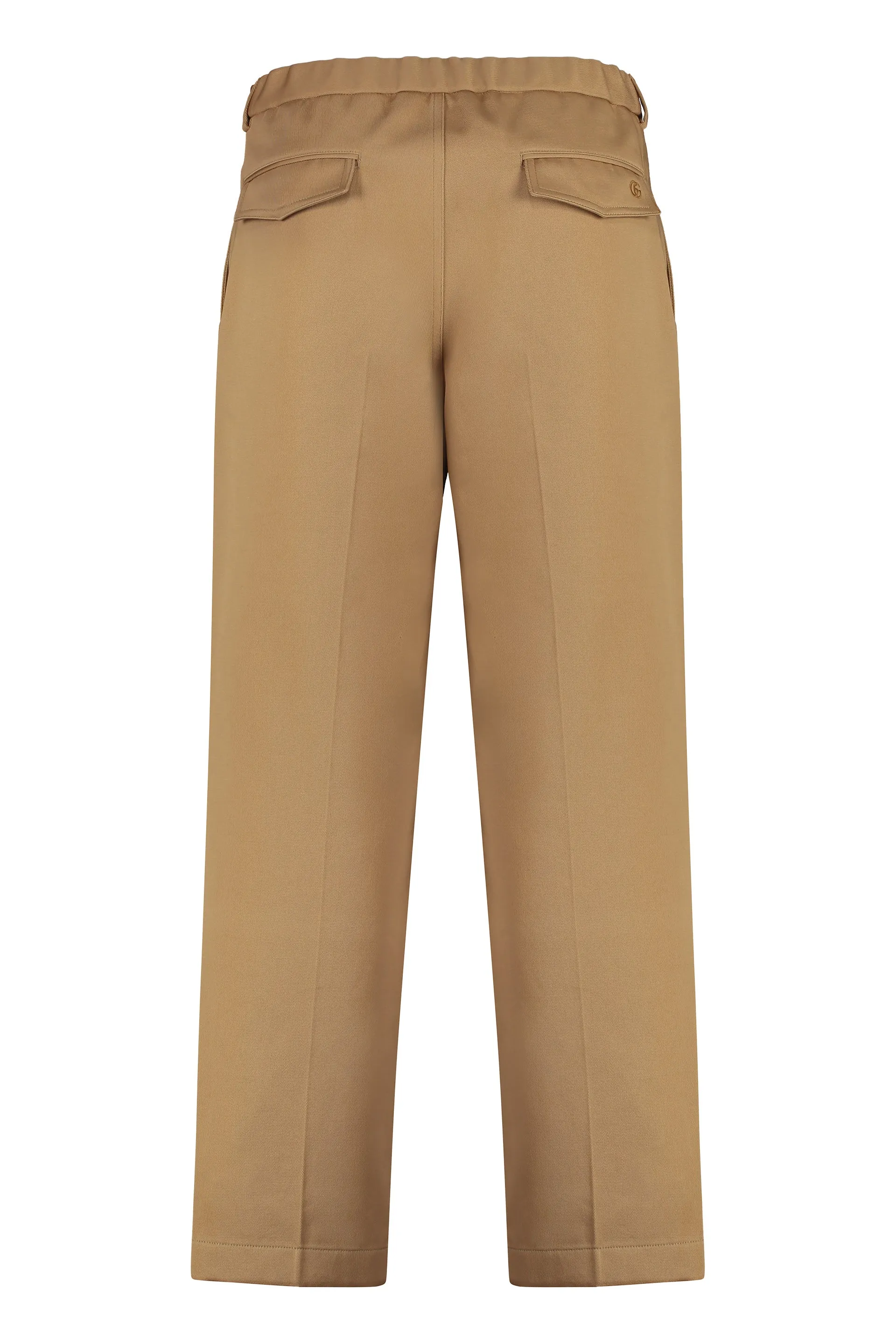Beige Cotton Trousers sold by Lord & Taylor product image thumbnail 5