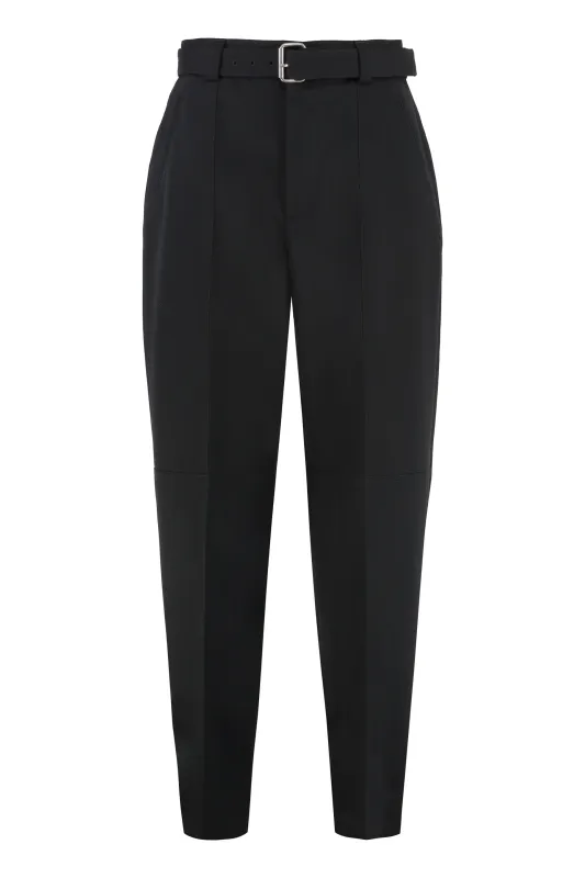 Cotton-Twill Bush Trousers sold by Lord & Taylor