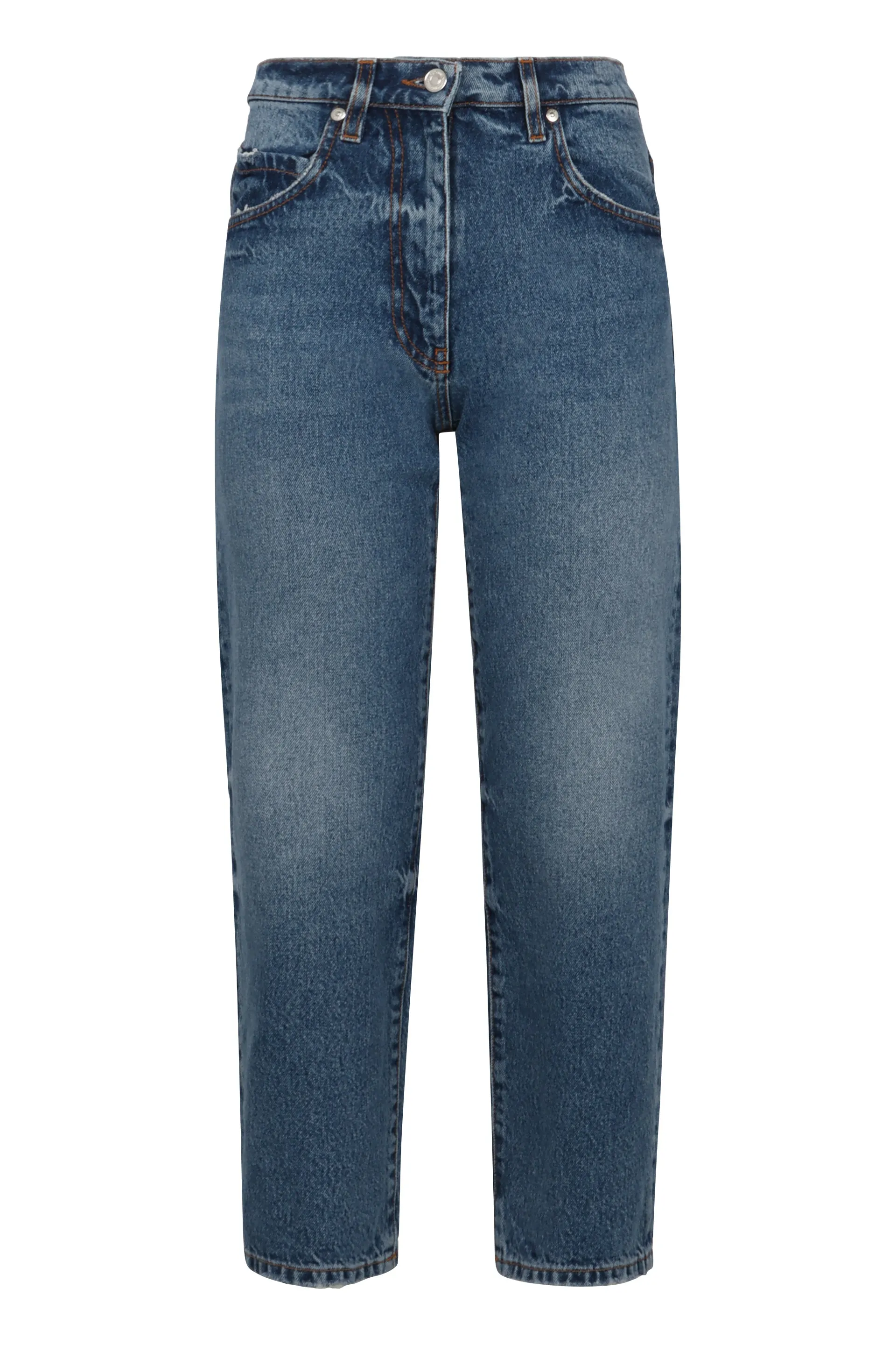 5-Pocket Straight-Leg Jeans sold by Lord & Taylor