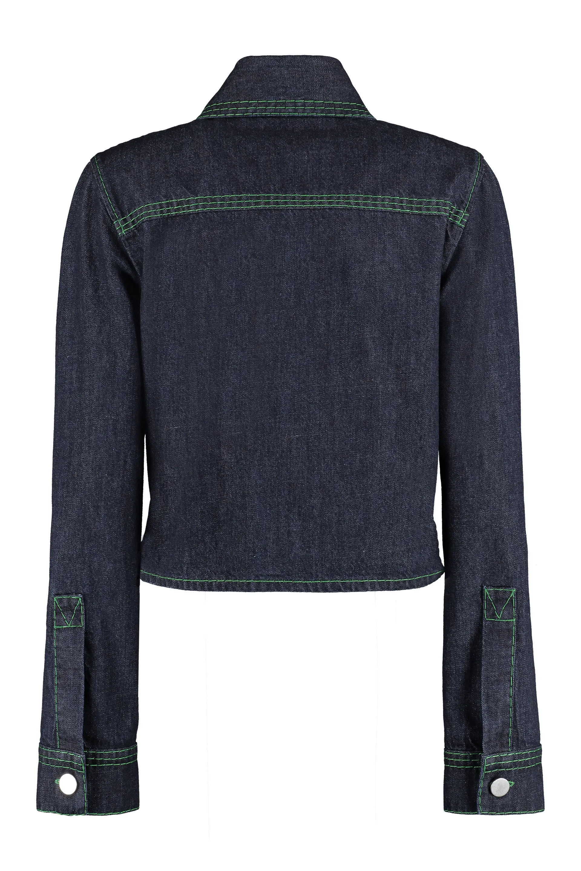 Denim Shirt with Contrast Stitching sold by Lord & Taylor product image thumbnail 2