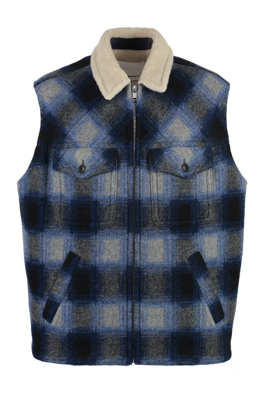 Isabel Marant Kiraneo Vest with Zipper sold by Lord & Taylor