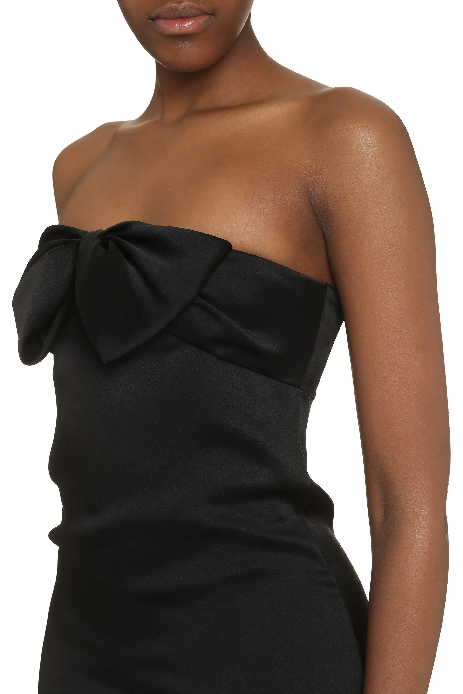 Off-the-Shoulder Crepe Dress sold by Lord & Taylor product image thumbnail 5