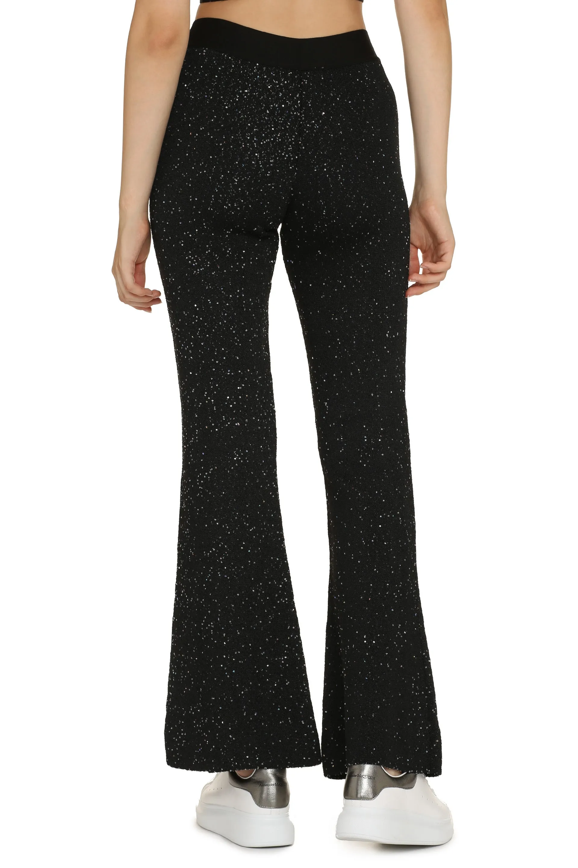 Knitted Sequin Embellished Trousers sold by Lord & Taylor product image thumbnail 4