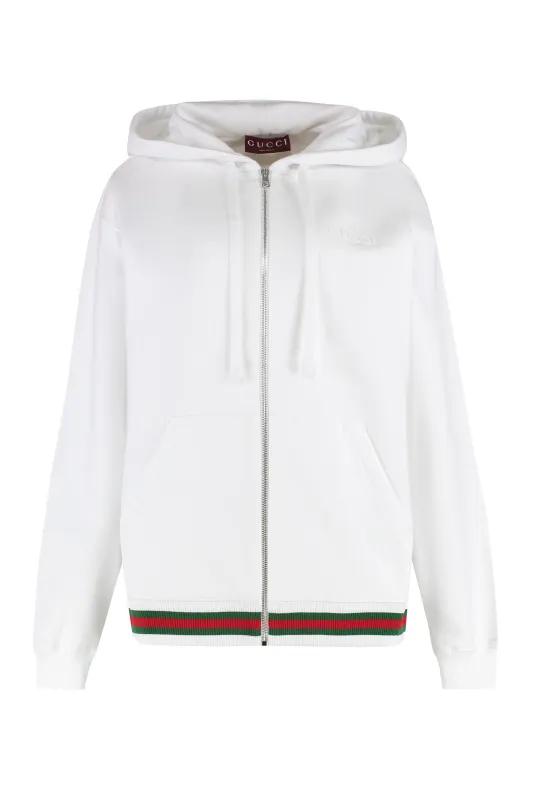 Full Zip Cotton Hoodie sold by Lord & Taylor
