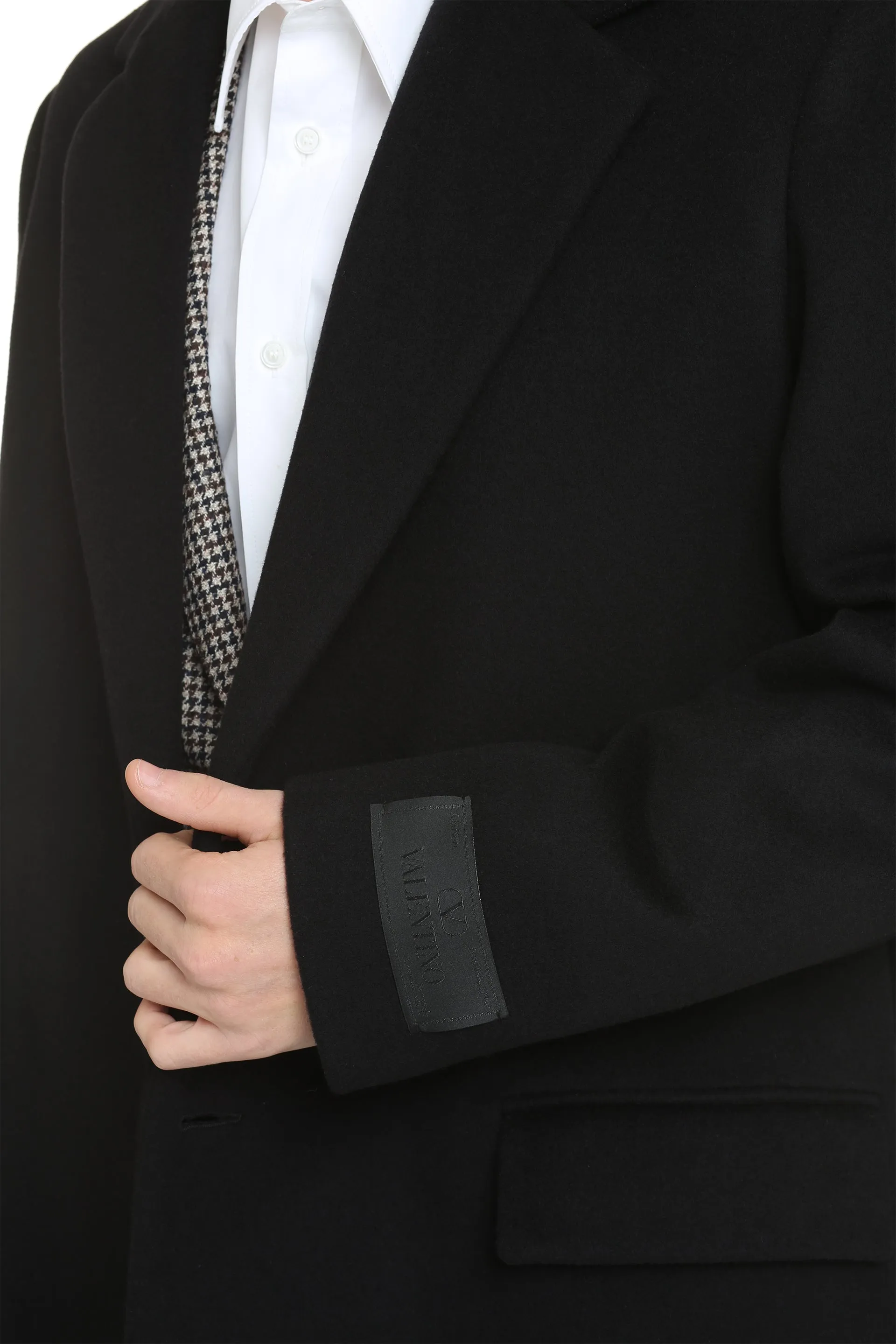 Single-Breasted Wool-Blend Coat sold by Lord & Taylor product image thumbnail 5