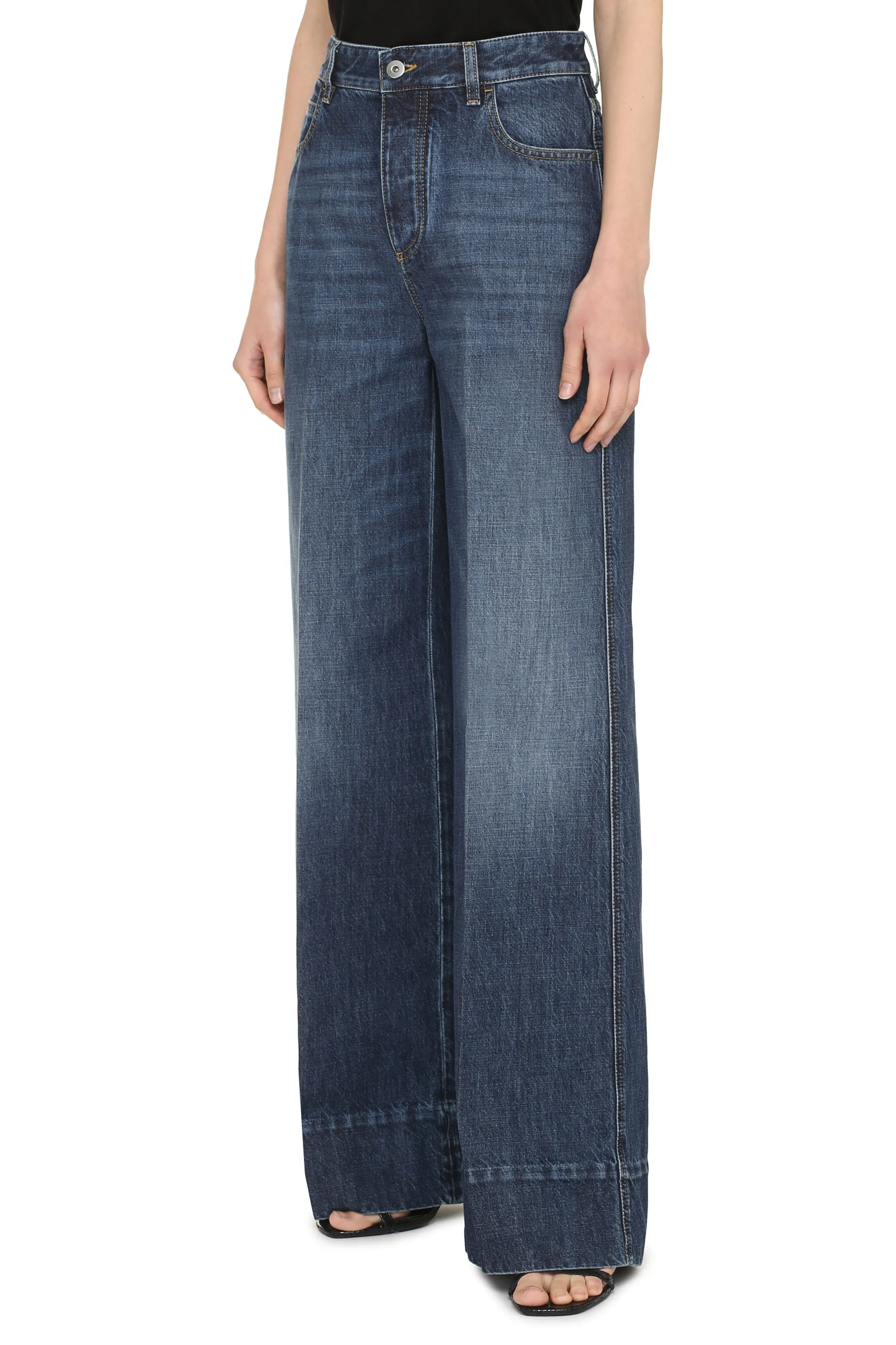 Wide-Leg Jeans sold by Lord & Taylor product image thumbnail 3
