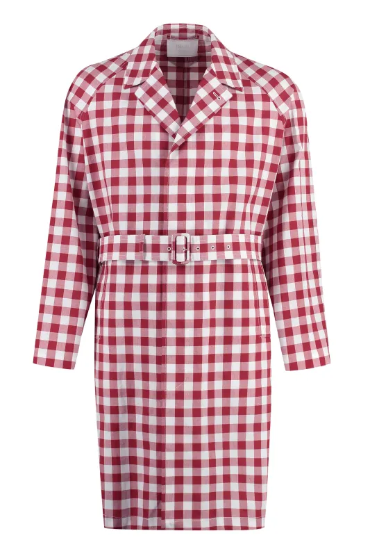 Vichy Check Cotton Coat sold by Lord & Taylor