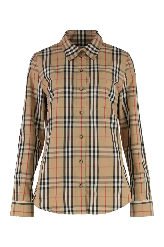 Vintage Check Cotton Shirt sold by Lord & Taylor