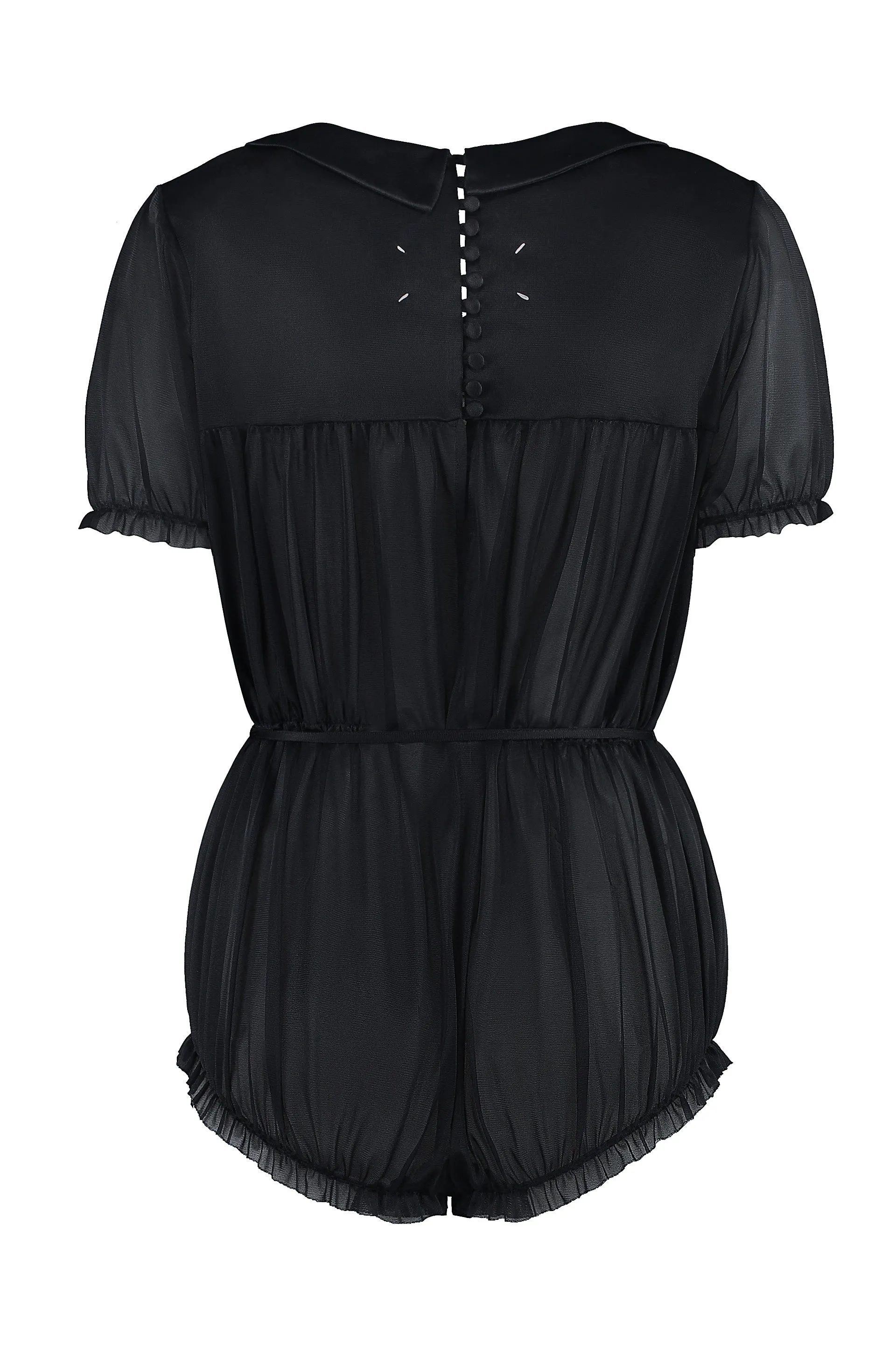 Black Nylon Bodysuit sold by Lord & Taylor product image thumbnail 2