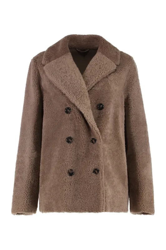Futura Double-Breasted Peacoat sold by Lord & Taylor