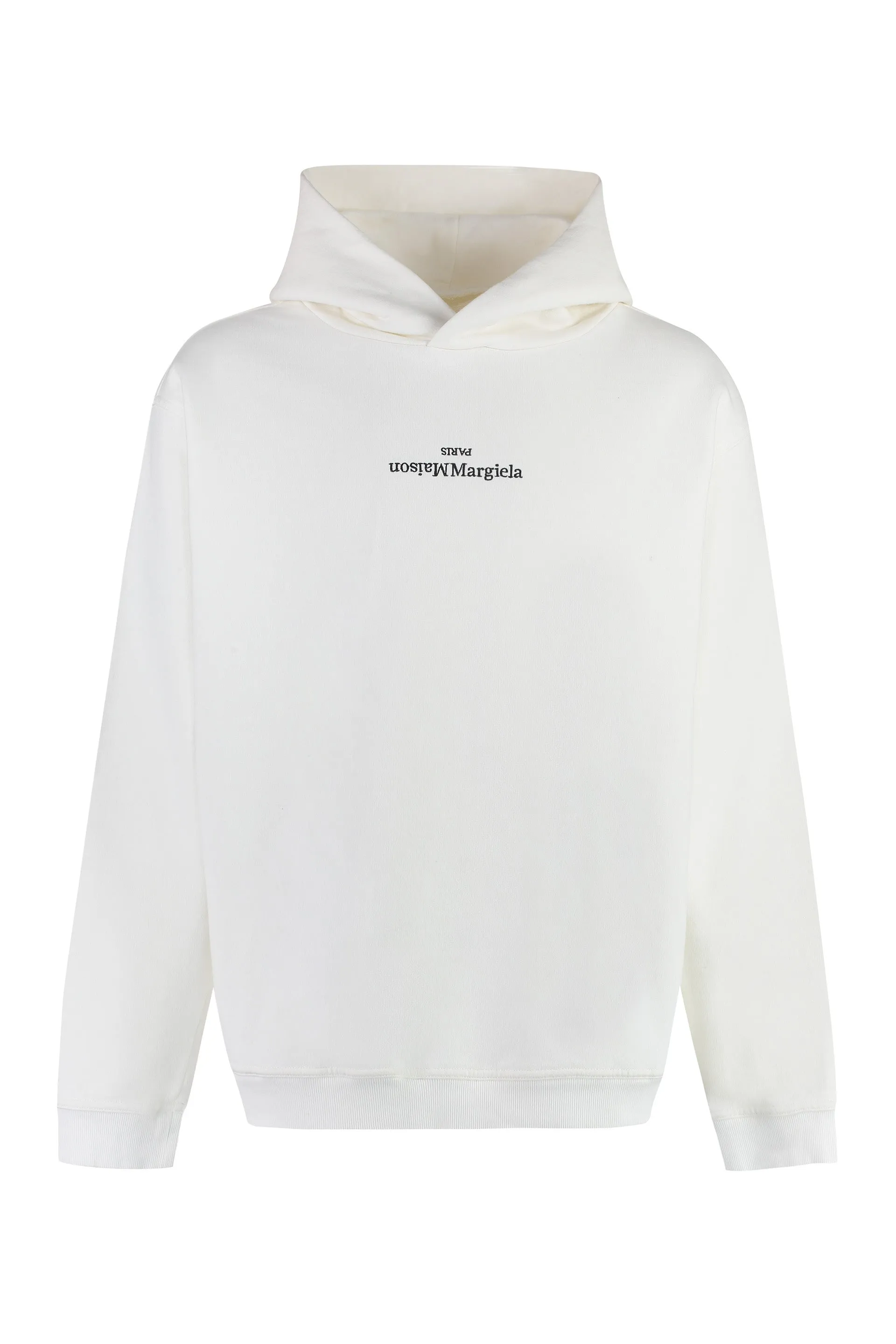 Ivory Cotton Hooded Sweatshirt sold by Lord & Taylor