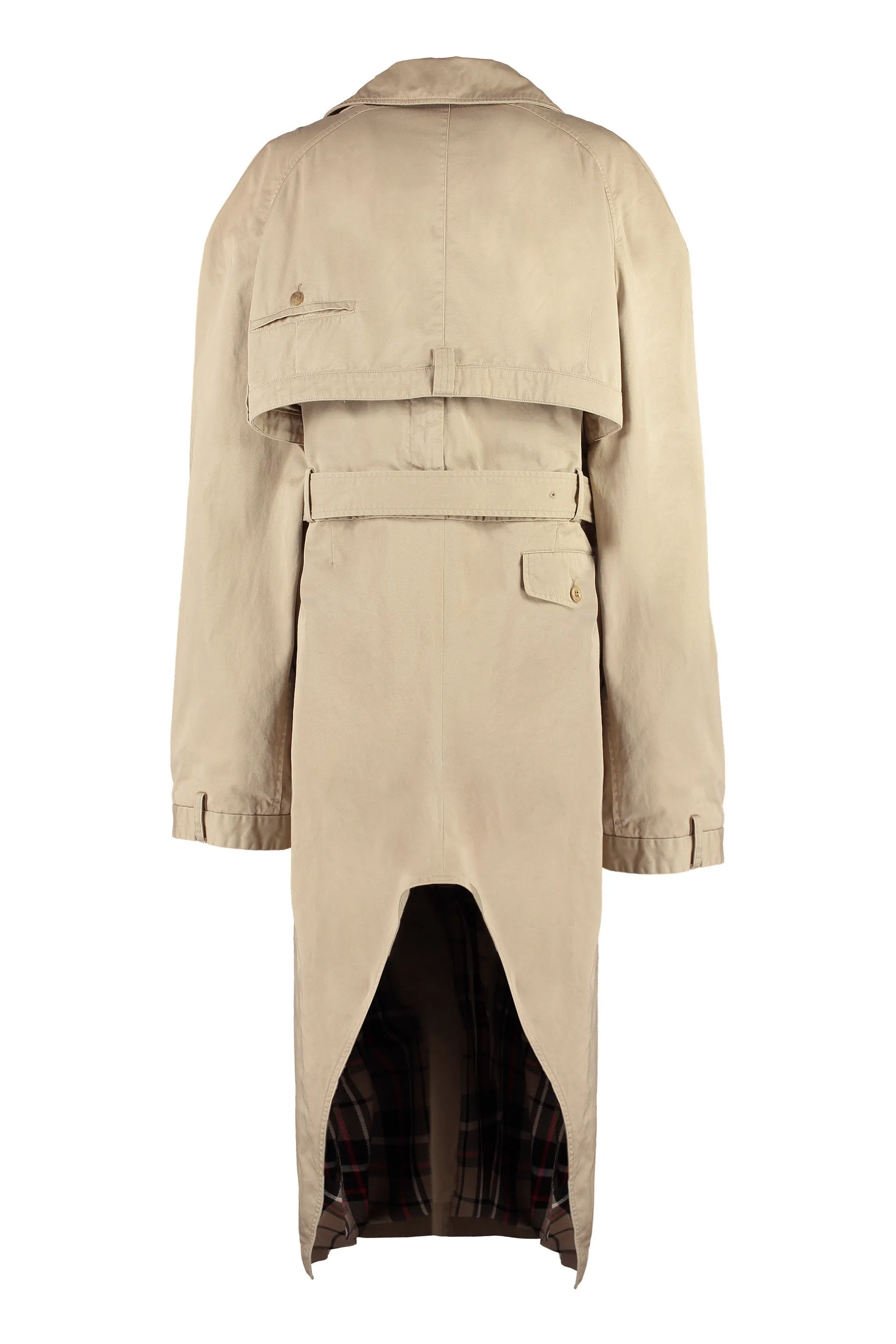 Oversize Cotton Trench Coat sold by Lord & Taylor product image thumbnail 2