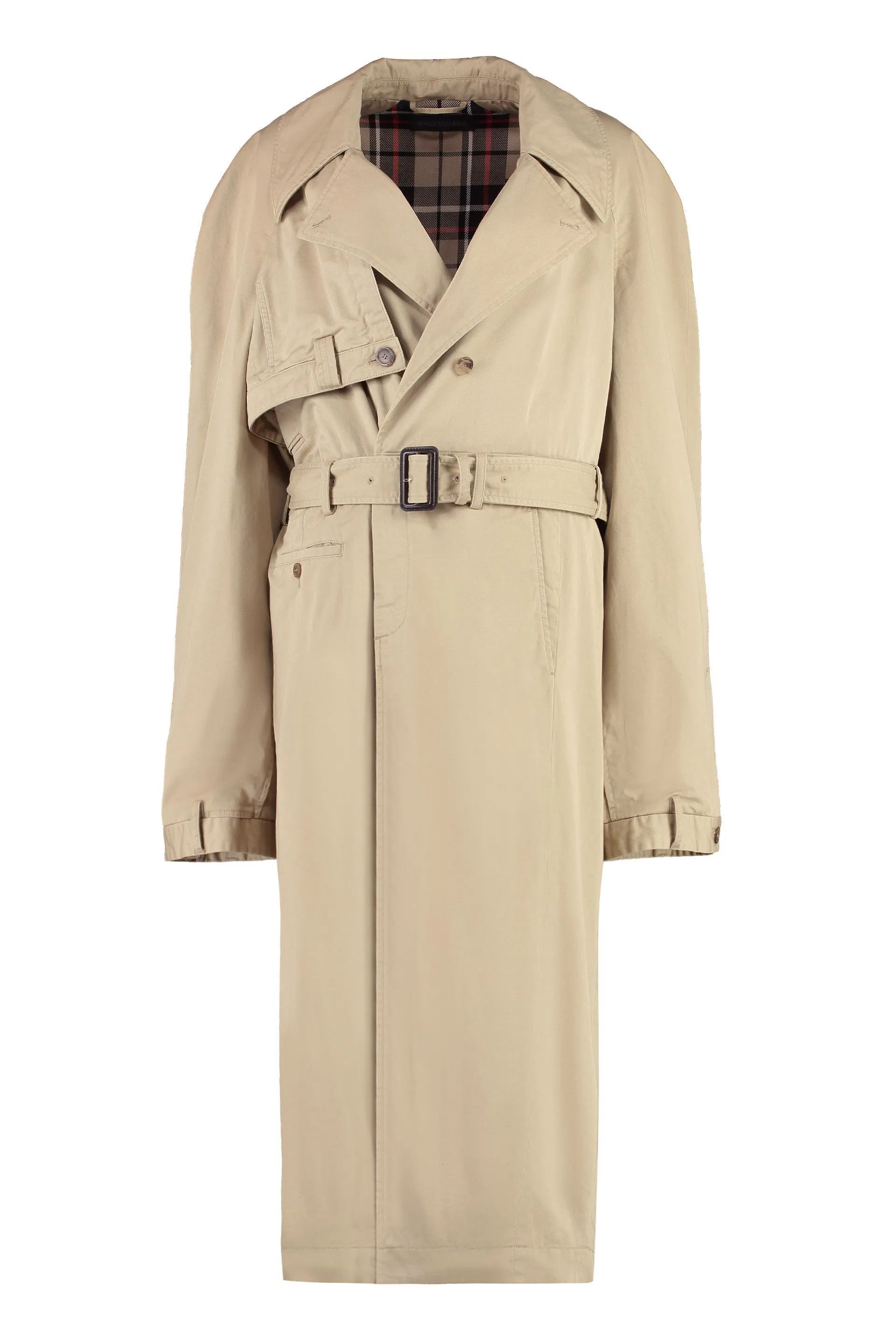 Oversize Cotton Trench Coat sold by Lord & Taylor