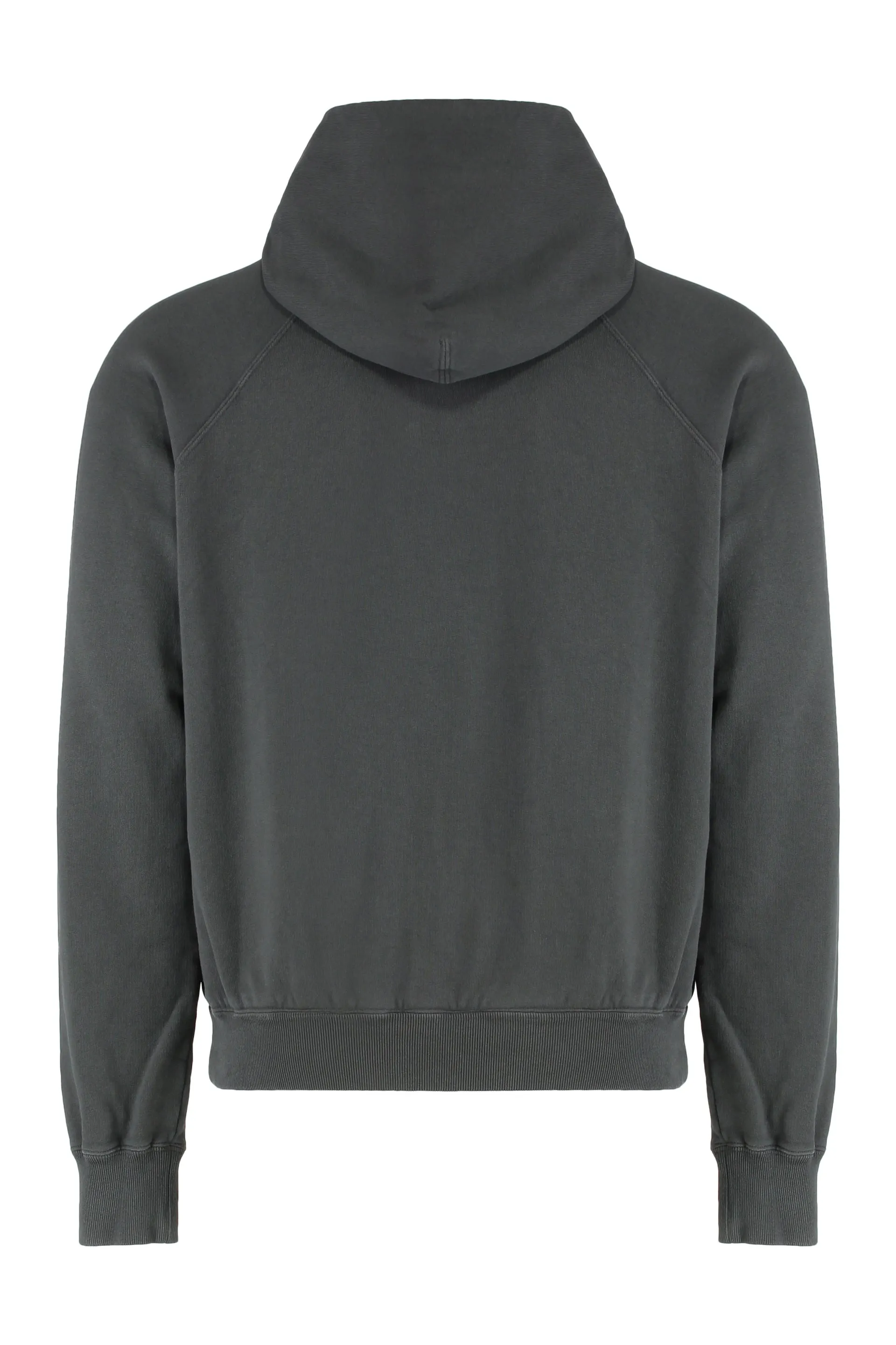 Gray Cotton Full-Zip Hoodie sold by Lord & Taylor product image thumbnail 2