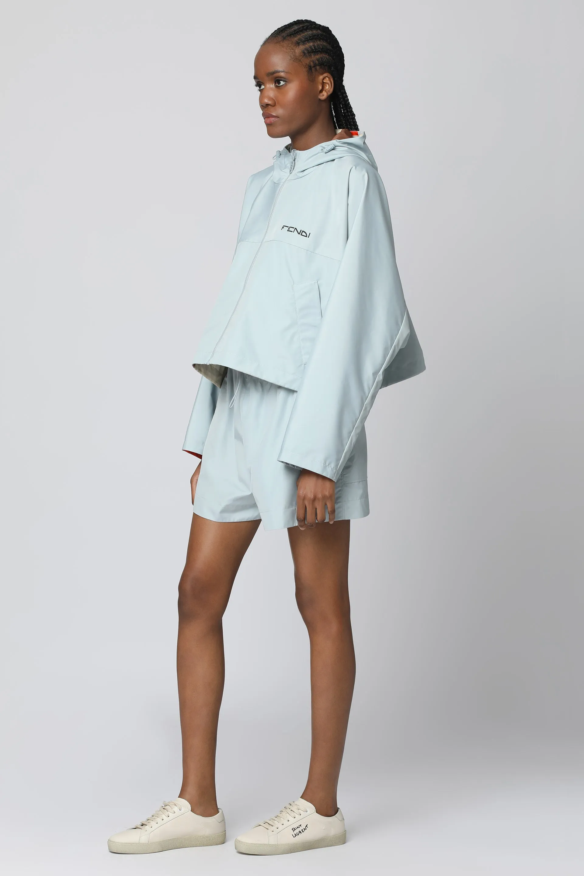 Techno Fabric Drawstring Shorts sold by Lord & Taylor product image thumbnail 3