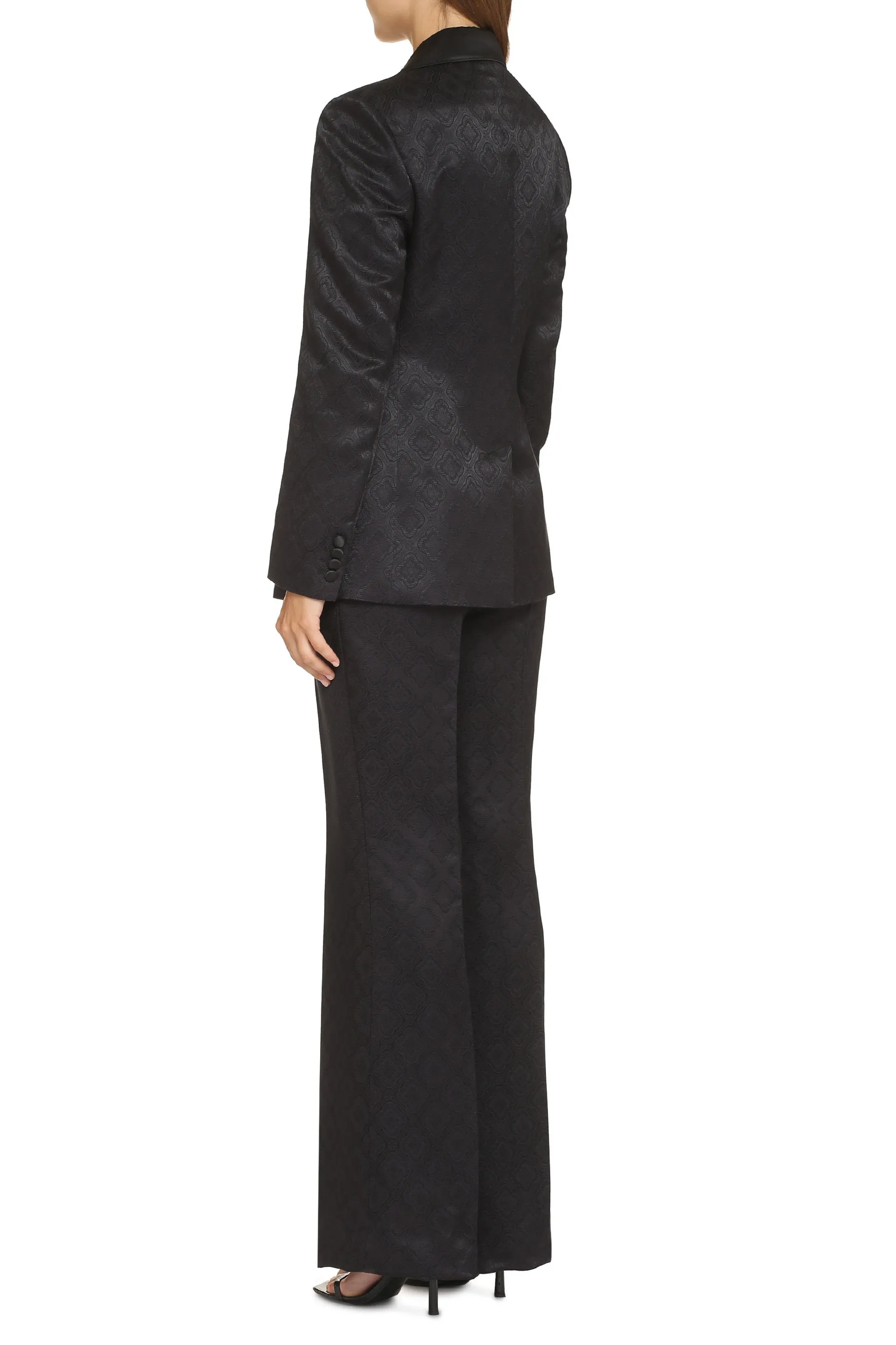 Double-Breasted Jacquard Jacket sold by Lord & Taylor product image thumbnail 4