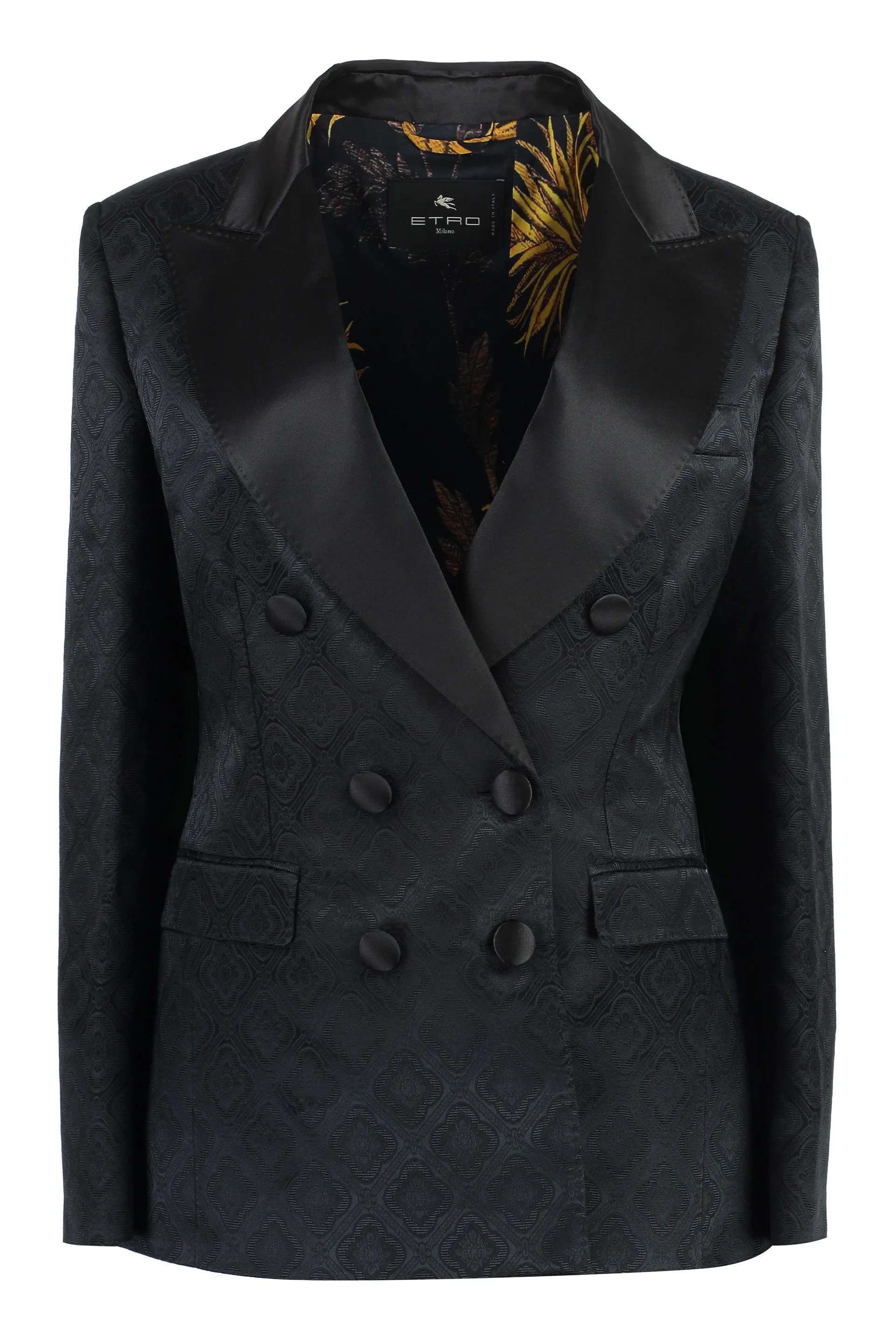 Double-Breasted Jacquard Jacket sold by Lord & Taylor