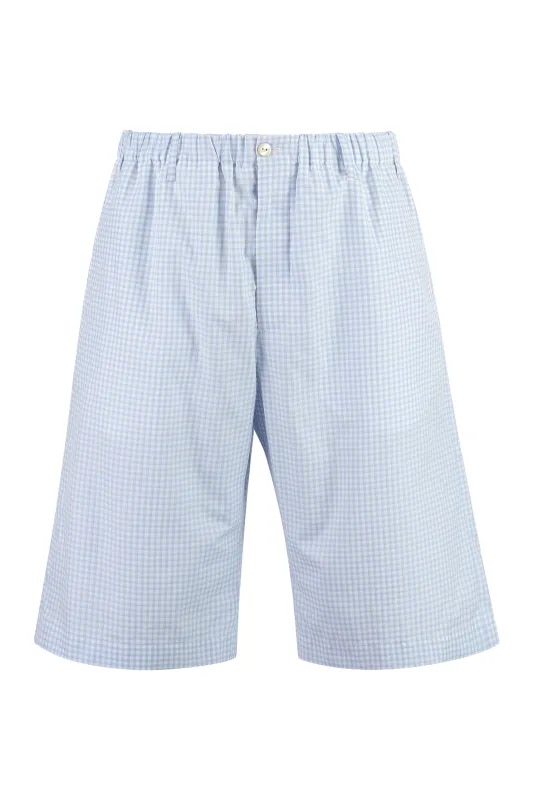 Light Blue Cotton Bermuda Shorts sold by Lord & Taylor