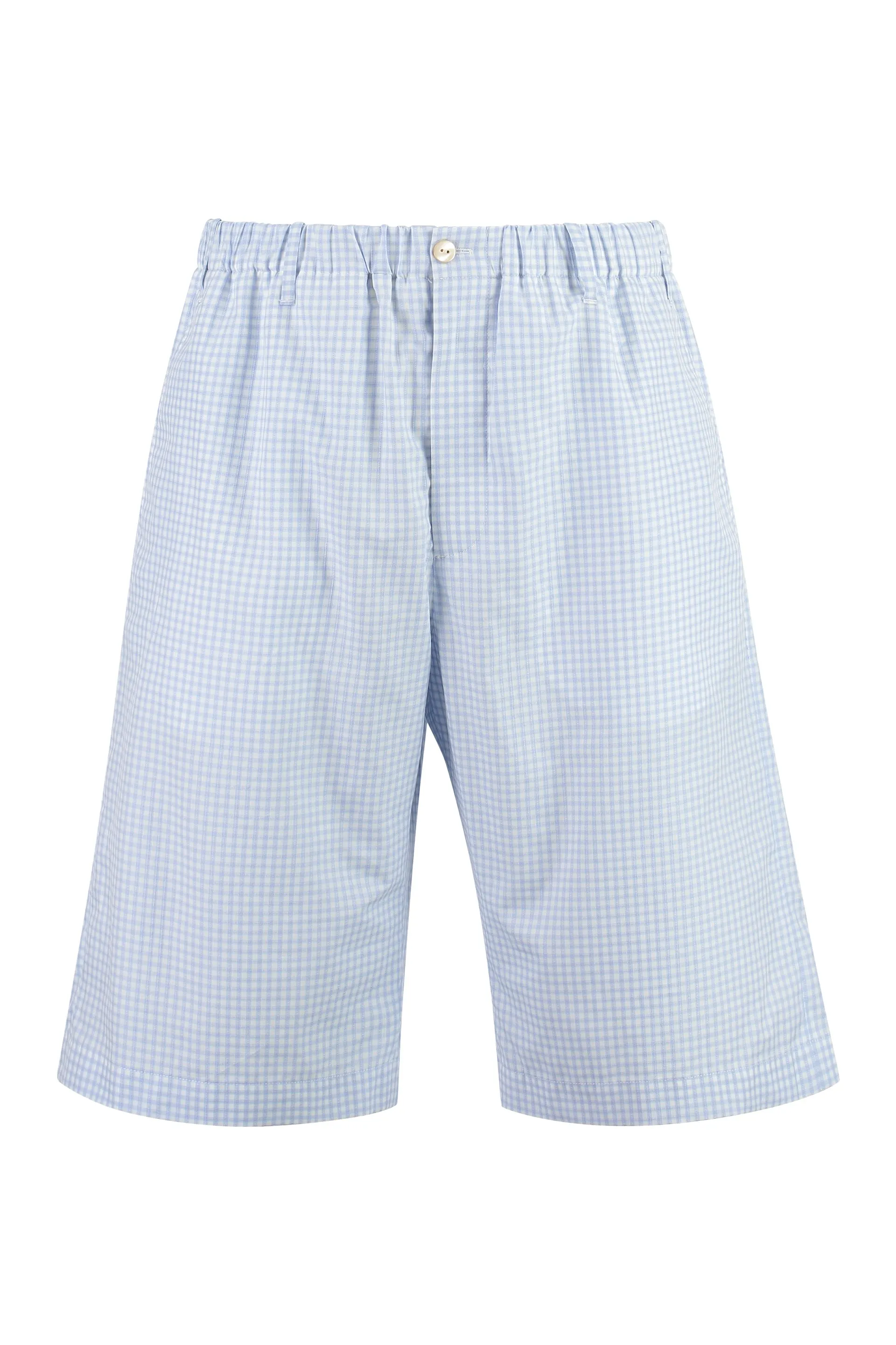 Light Blue Cotton Bermuda Shorts sold by Lord & Taylor
