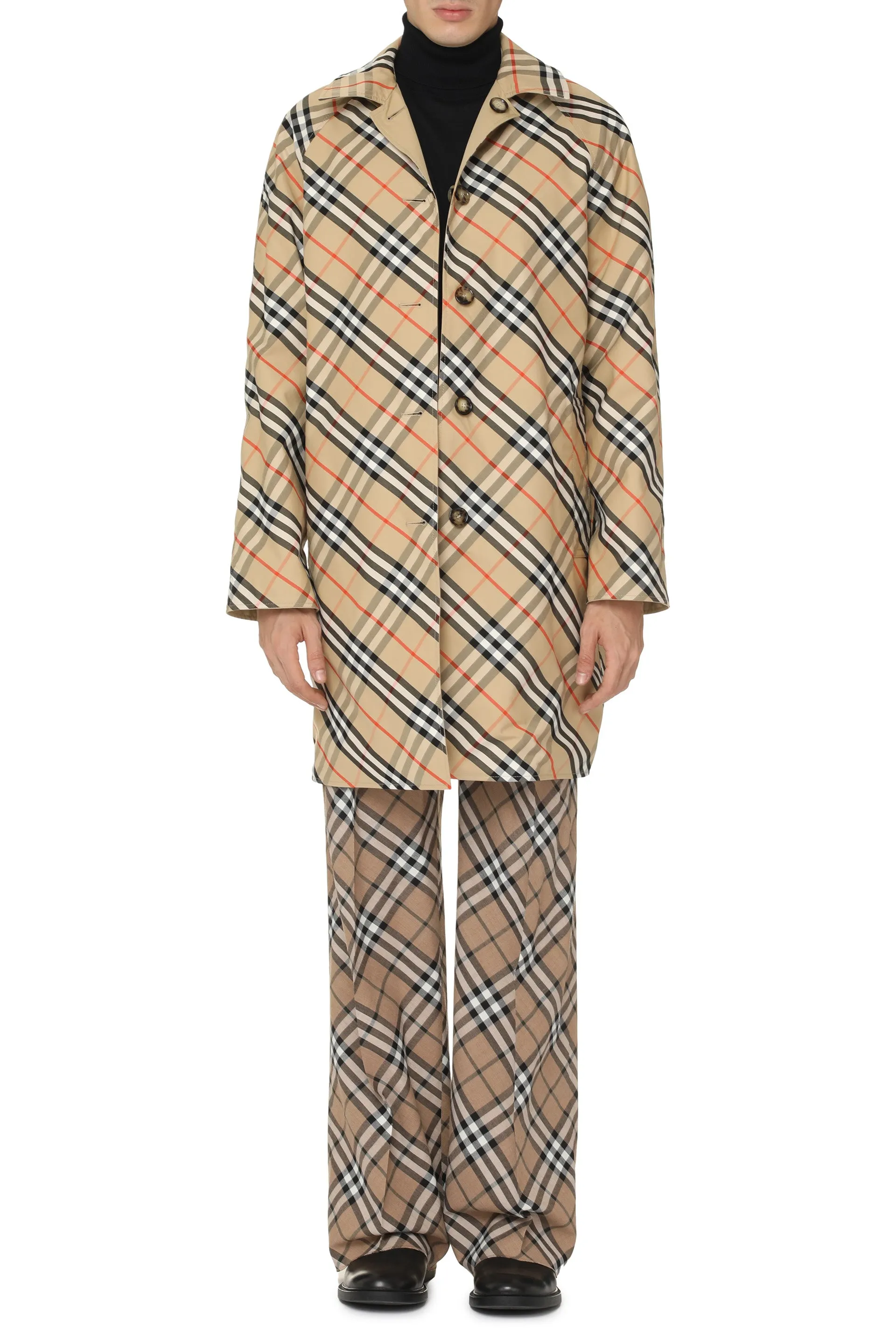 Reversible Cotton Trench Coat sold by Lord & Taylor product image thumbnail 5